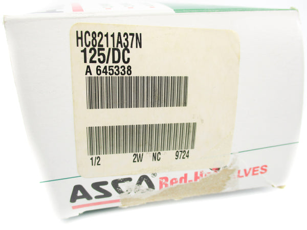 ASCO HC8211A37N 125VDC 5-40PSI NSMP