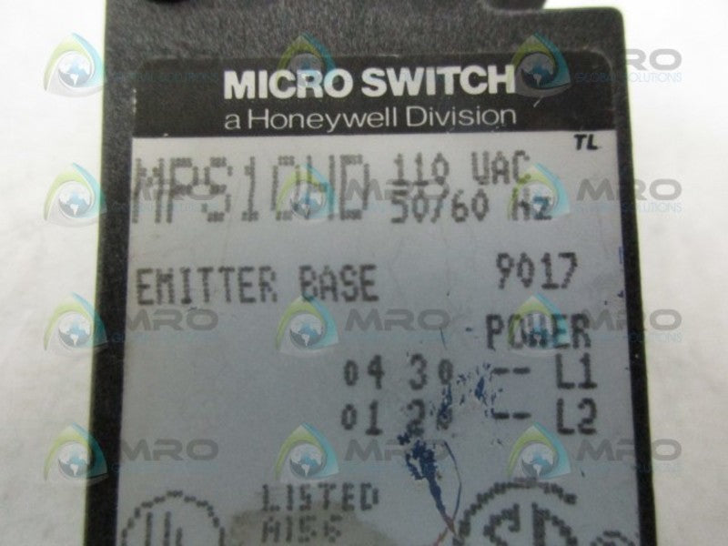 MICRO SWITCH MPS10HD EMITTER BASE *NEW NO BOX*