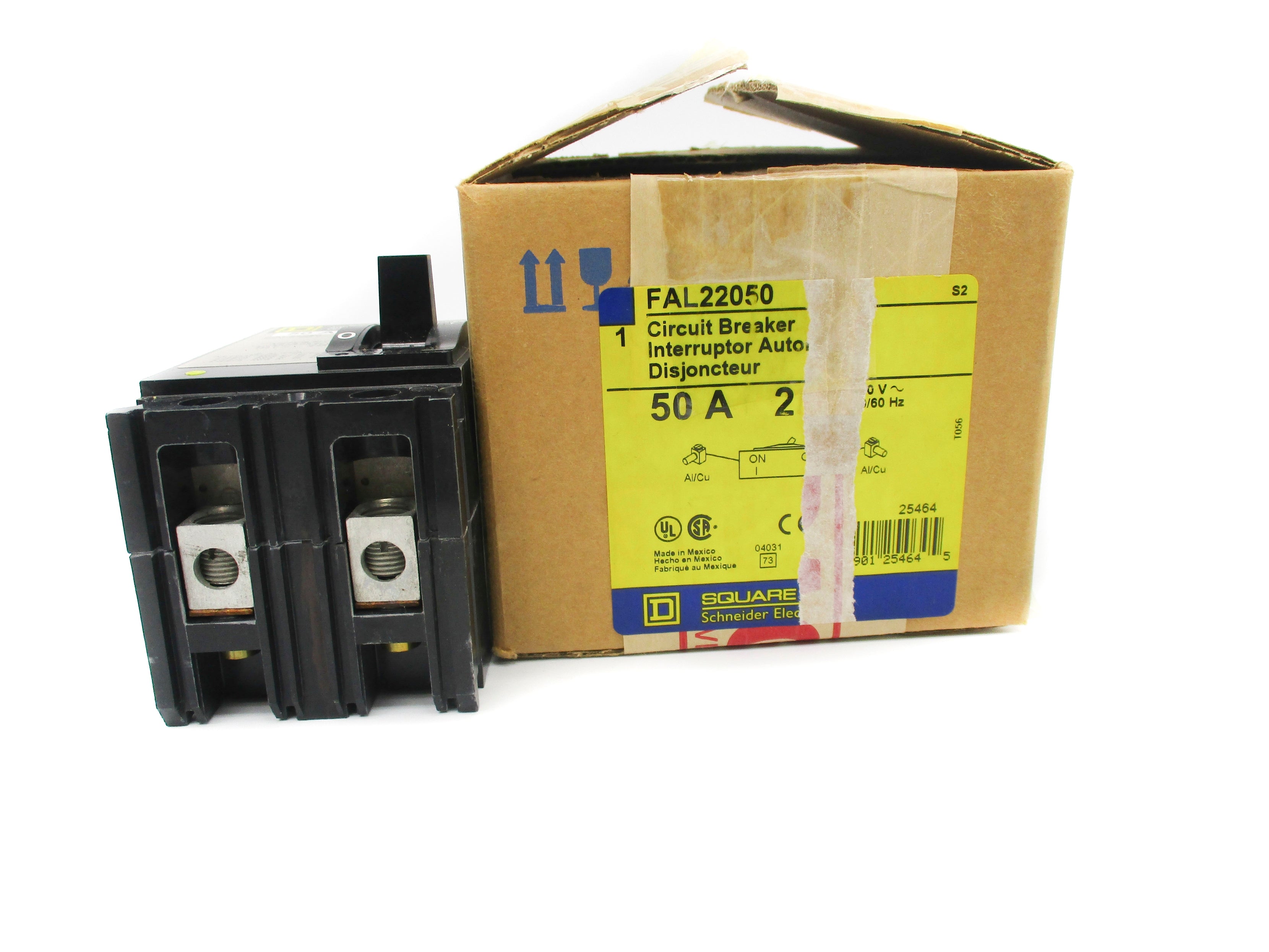 SQUARE D FAL22050 SER. S2 50A 250V NSMP