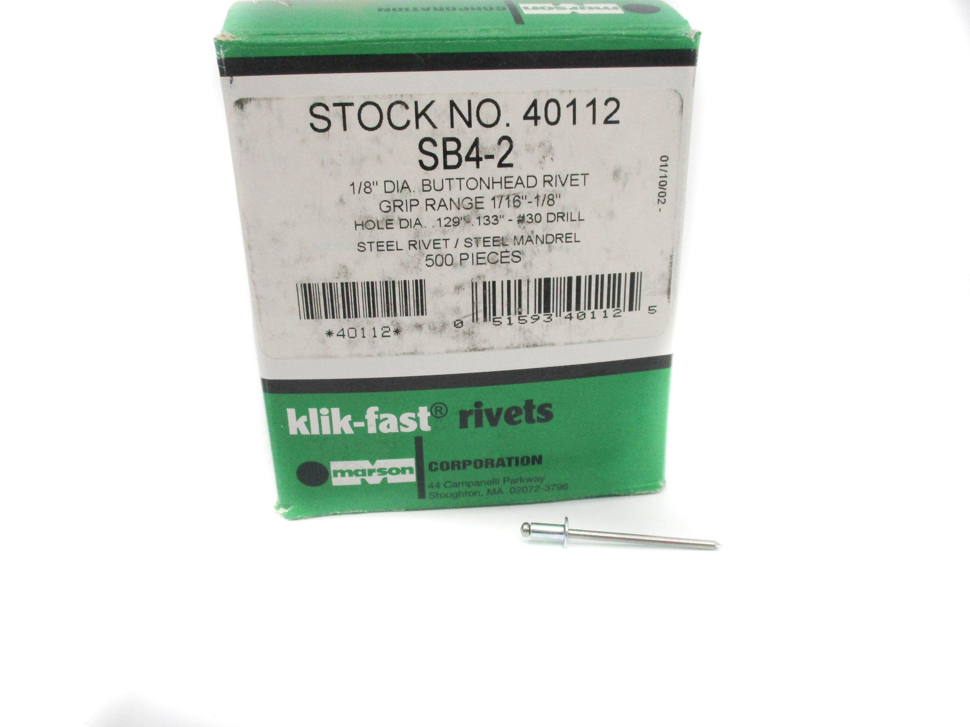 MARSON SB4-2 (PKG OF 500) NSMP