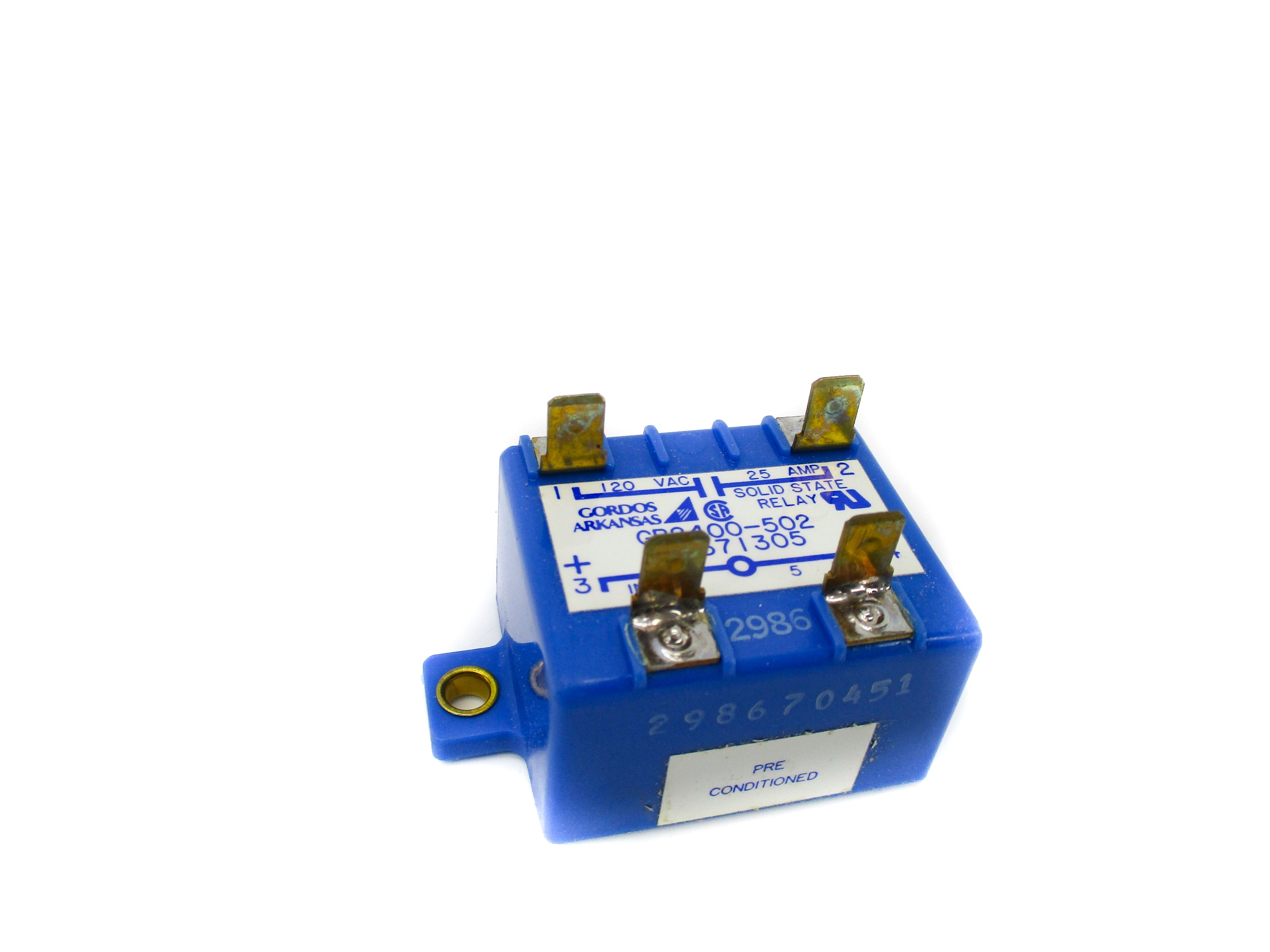 GORDOS GB2400-502 25A 120VAC NSMP