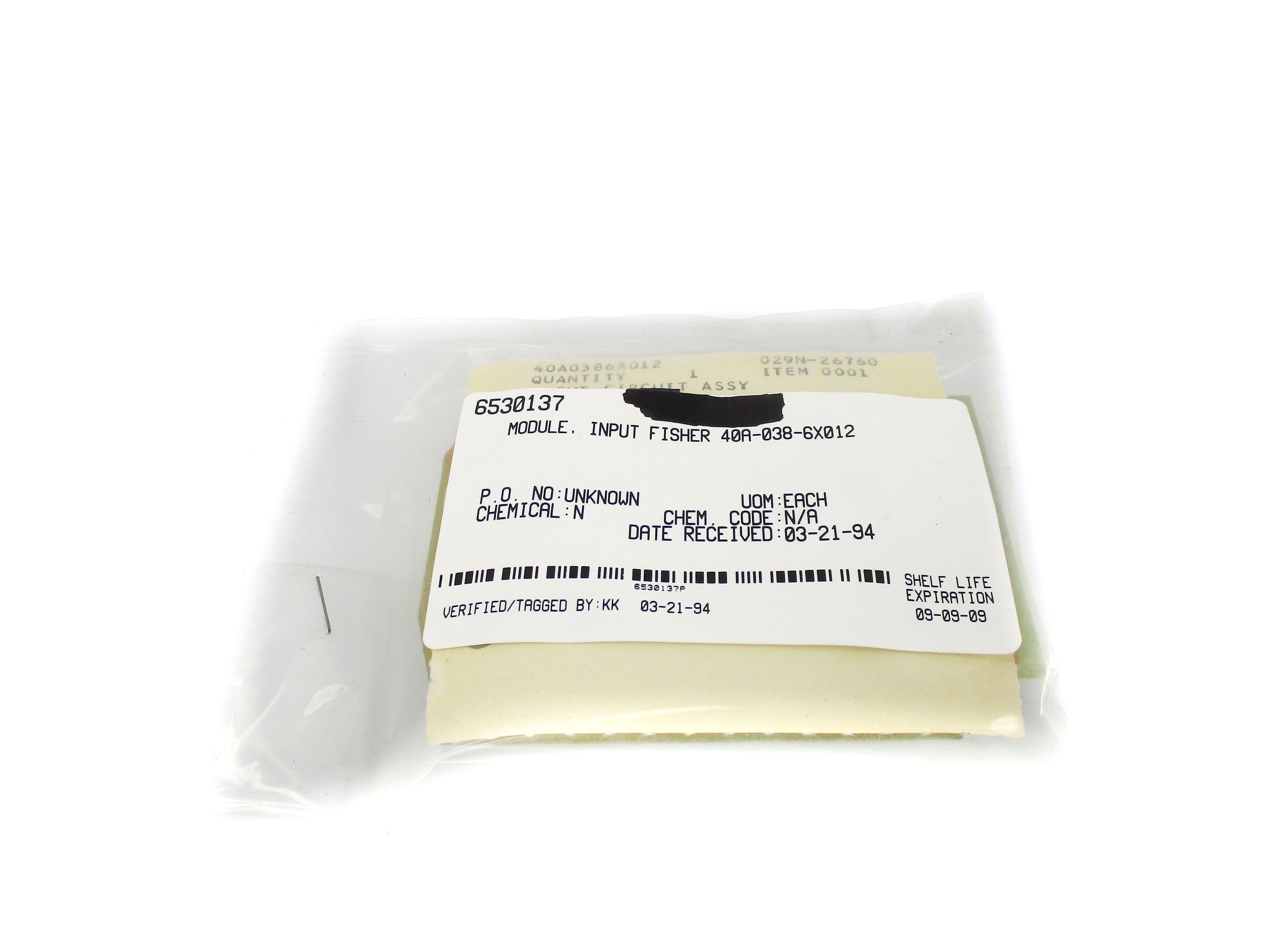 FISHER CONTROLS 40A-038-6X012 NSMP