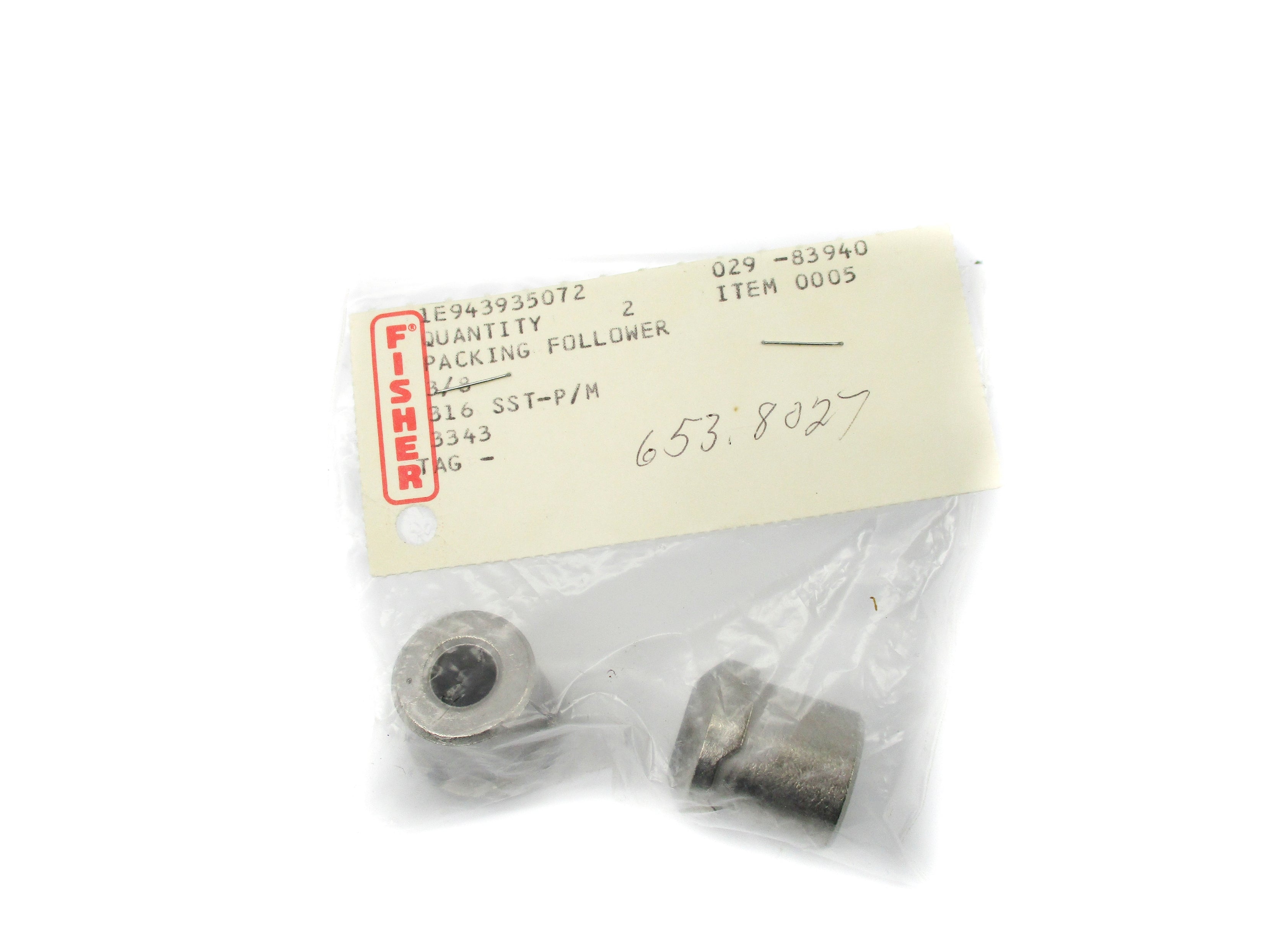 FISHER CONTROLS 1E943935072 (PKG OF 2) NSMP