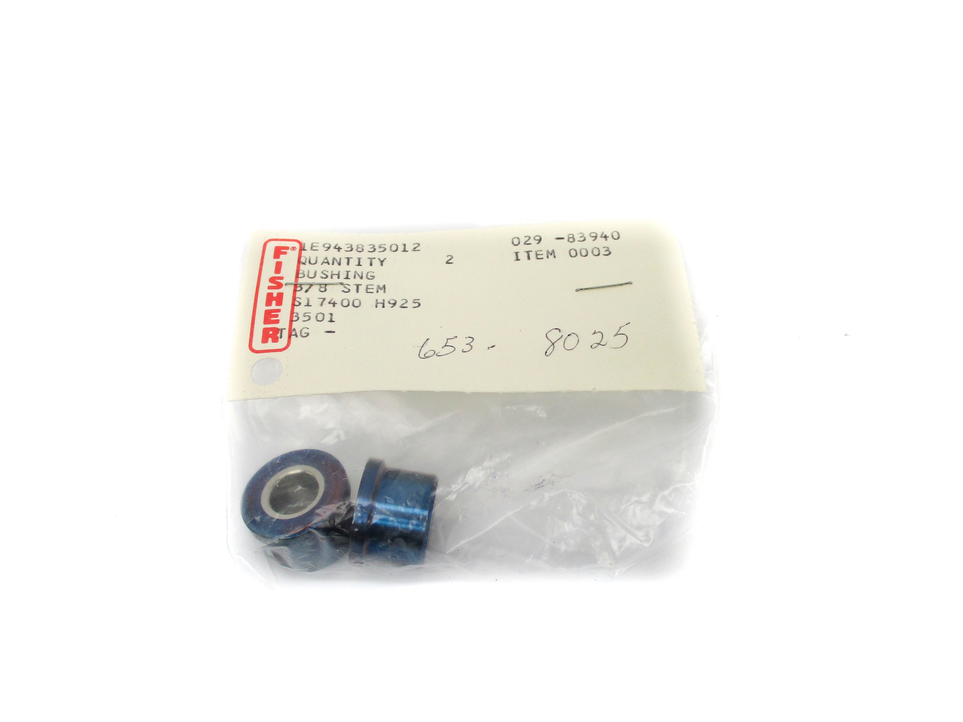 FISHER 1E943835012 (PKG OF 2) NSMP