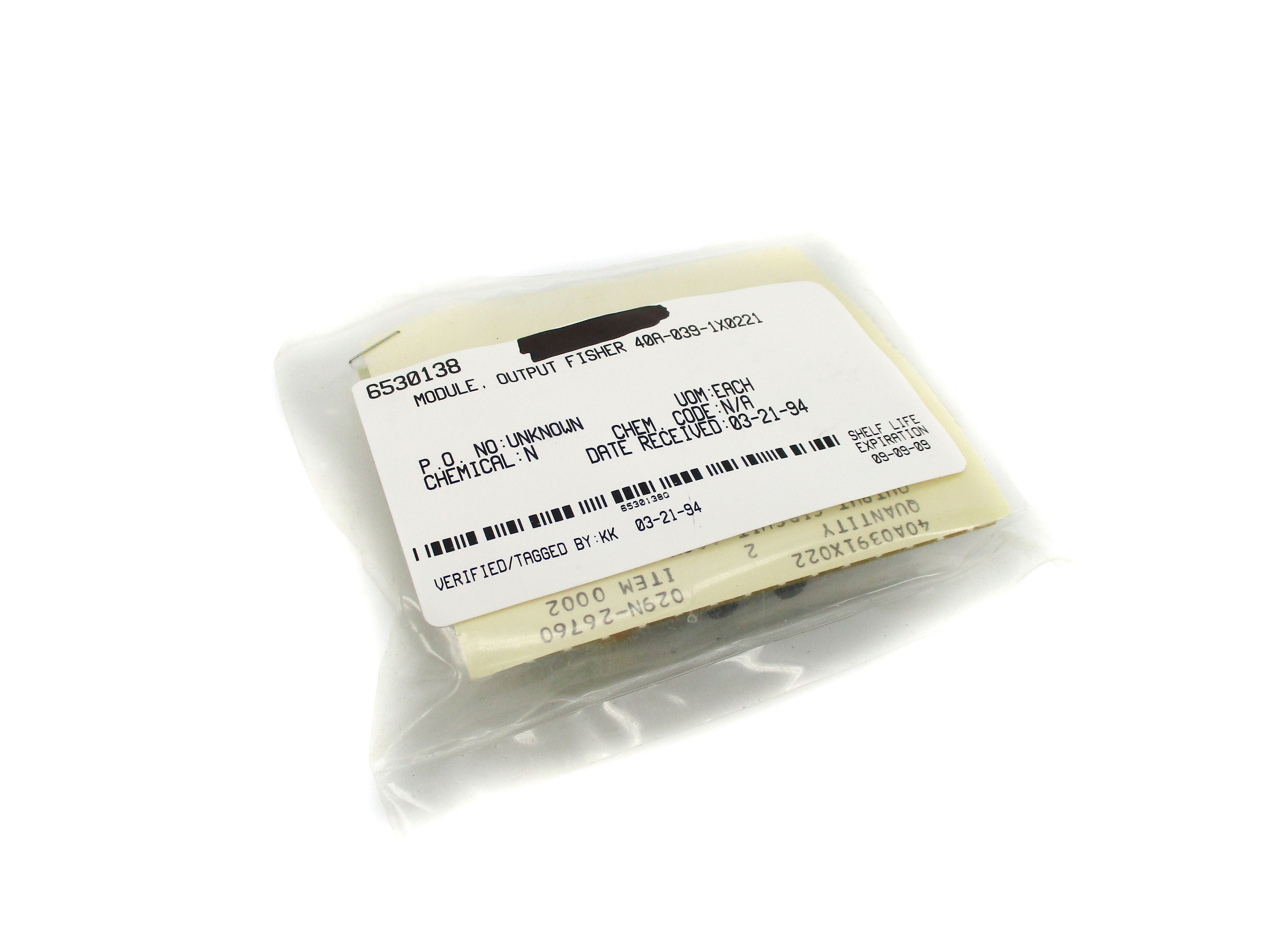 FISHER CONTROLS 40A-039-1X0221 NSMP