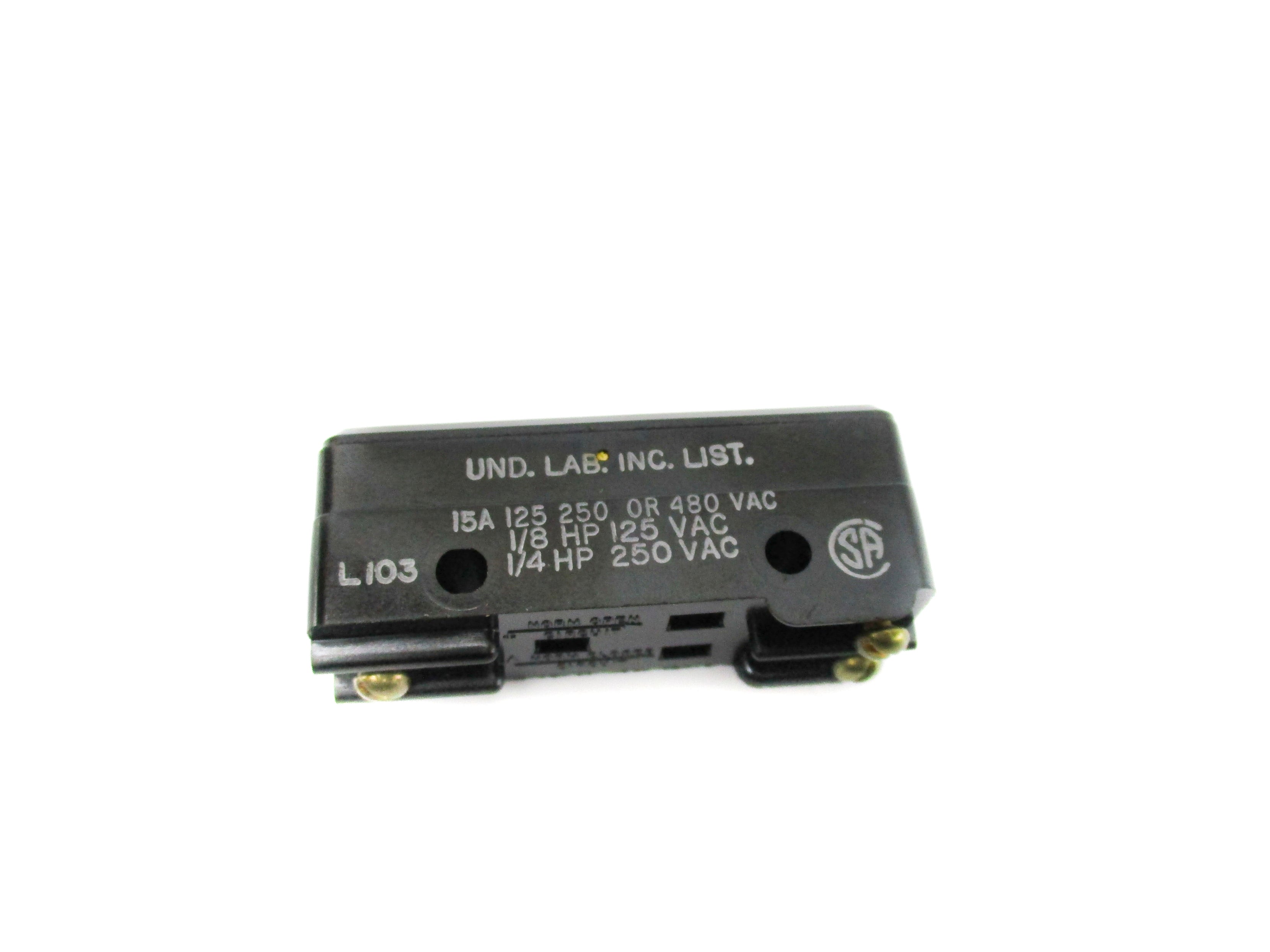 MICRO SWITCH BZ-R814 480VAC 15A NSNP
