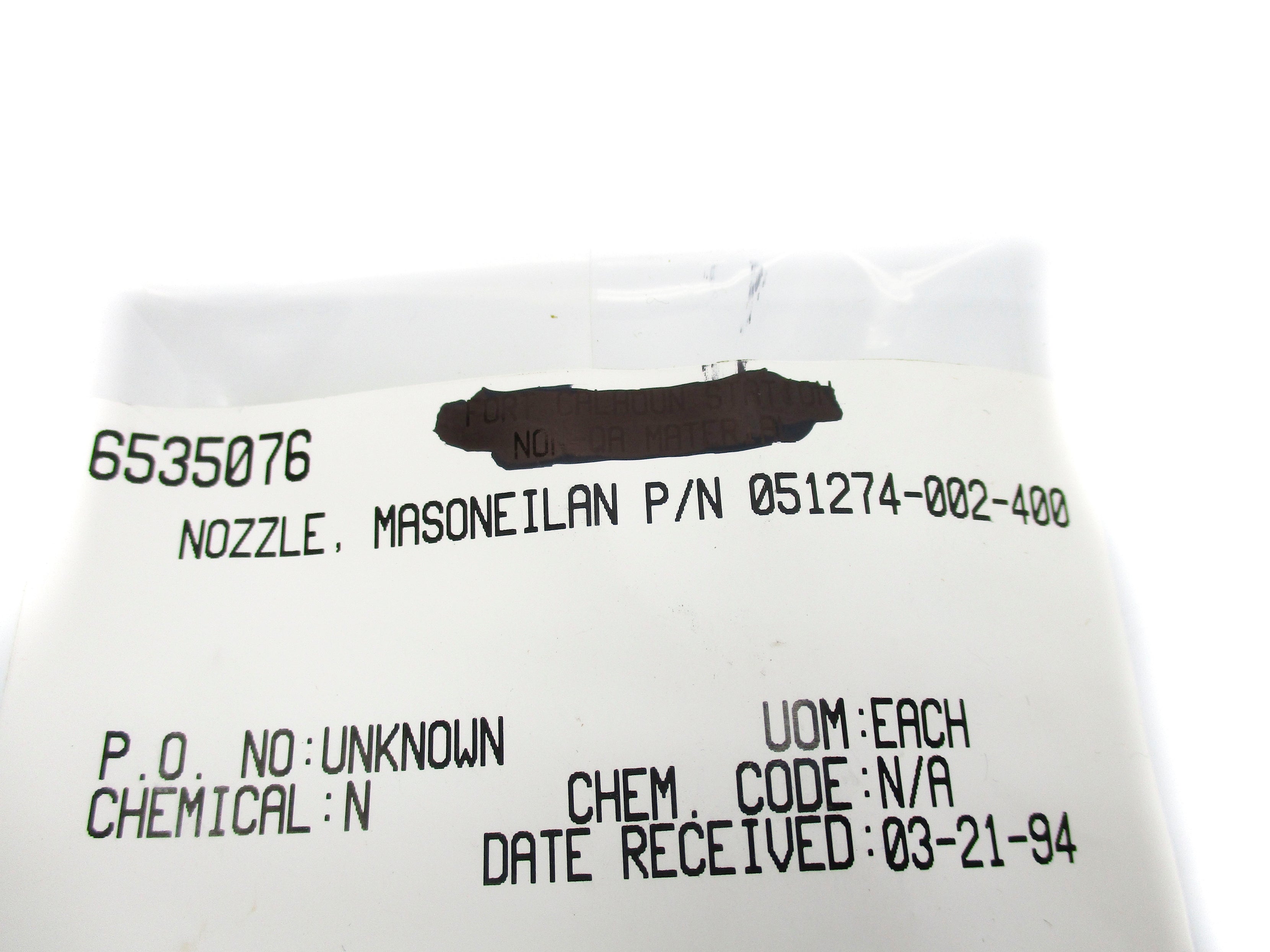 MASONEILAN 051274-002-400 NSMP
