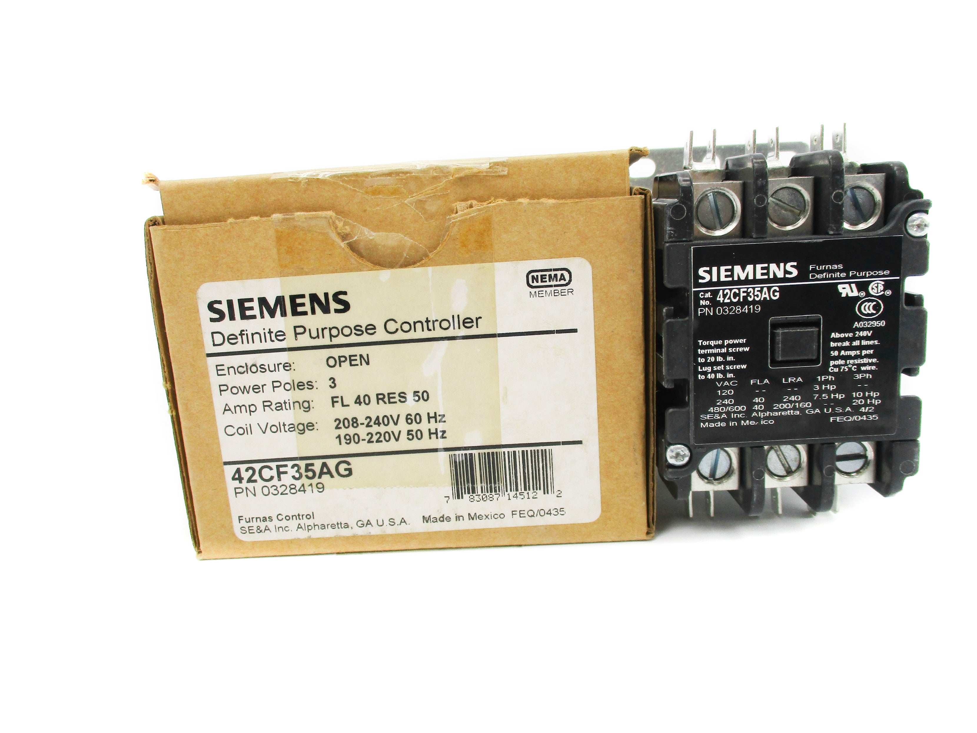 SIEMENS 42CF35AG 240VAC NSMP