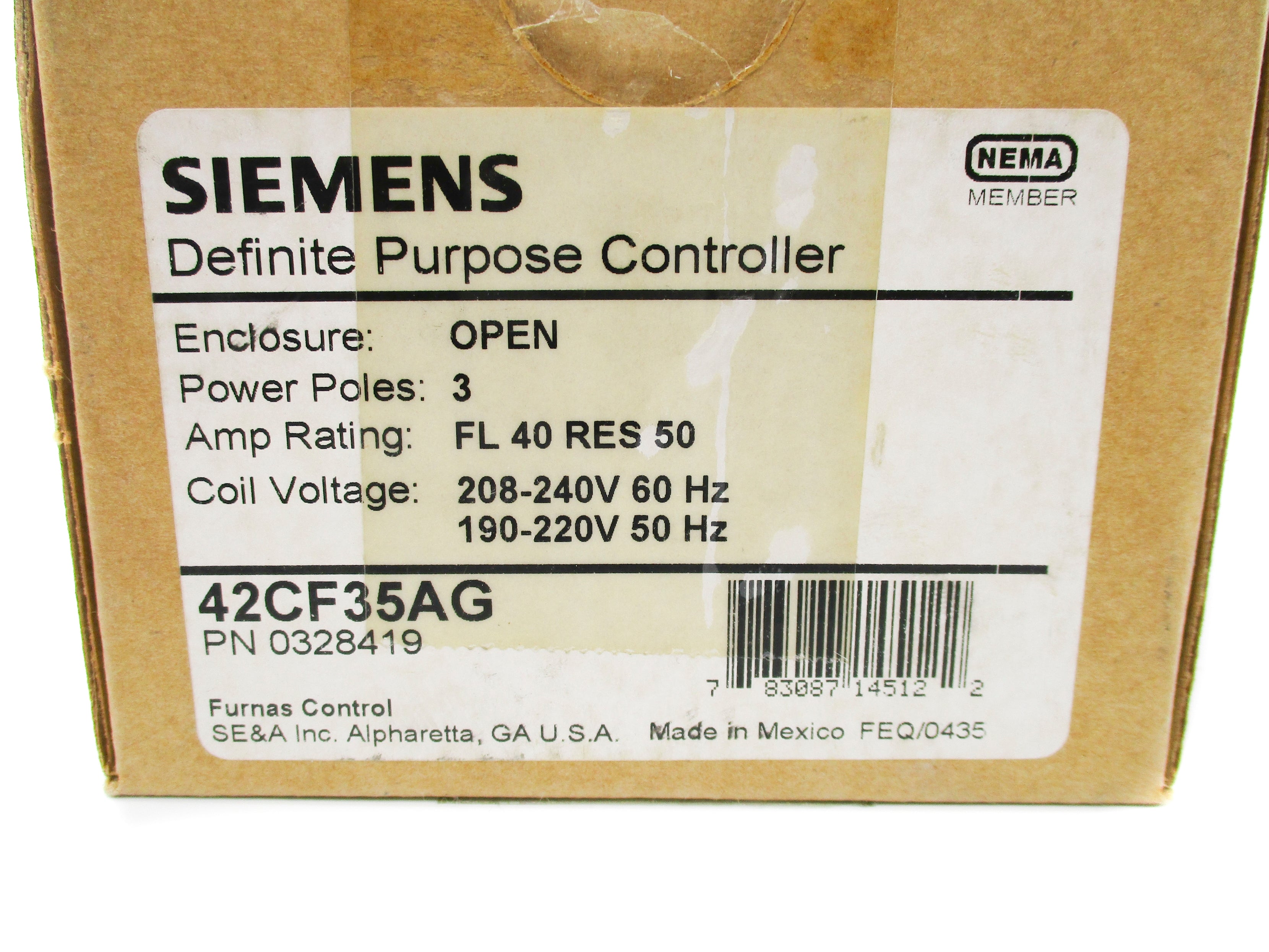 SIEMENS 42CF35AG 240VAC NSMP