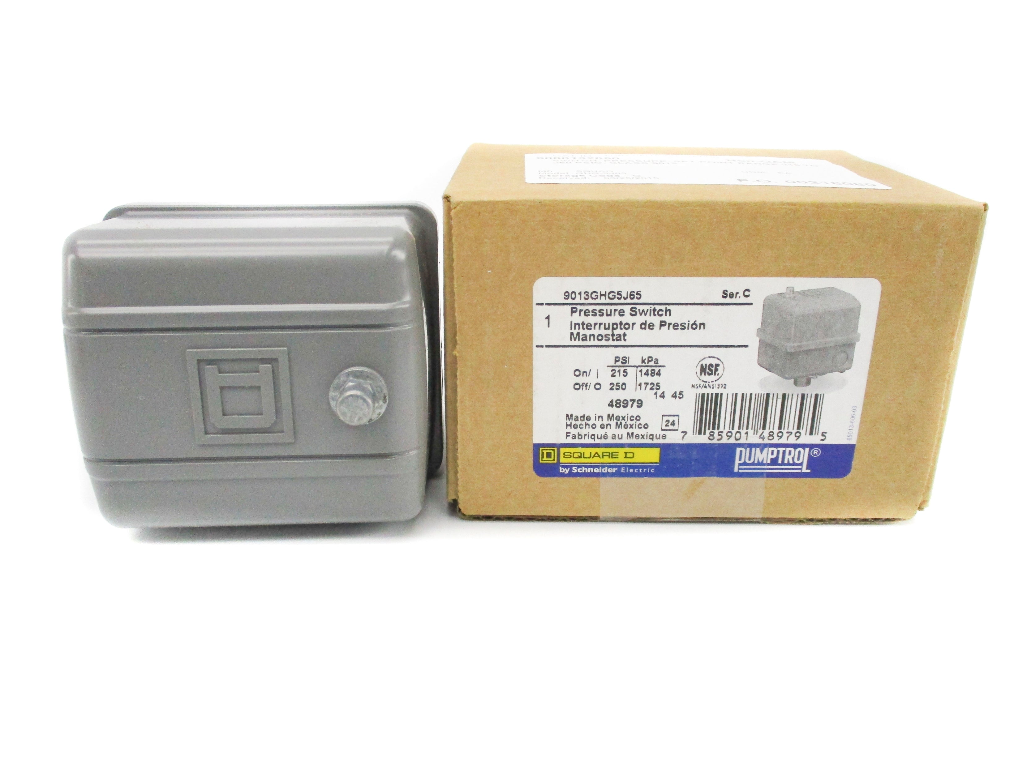 SQUARE D 9013GHG5J65 SER. C NSMP