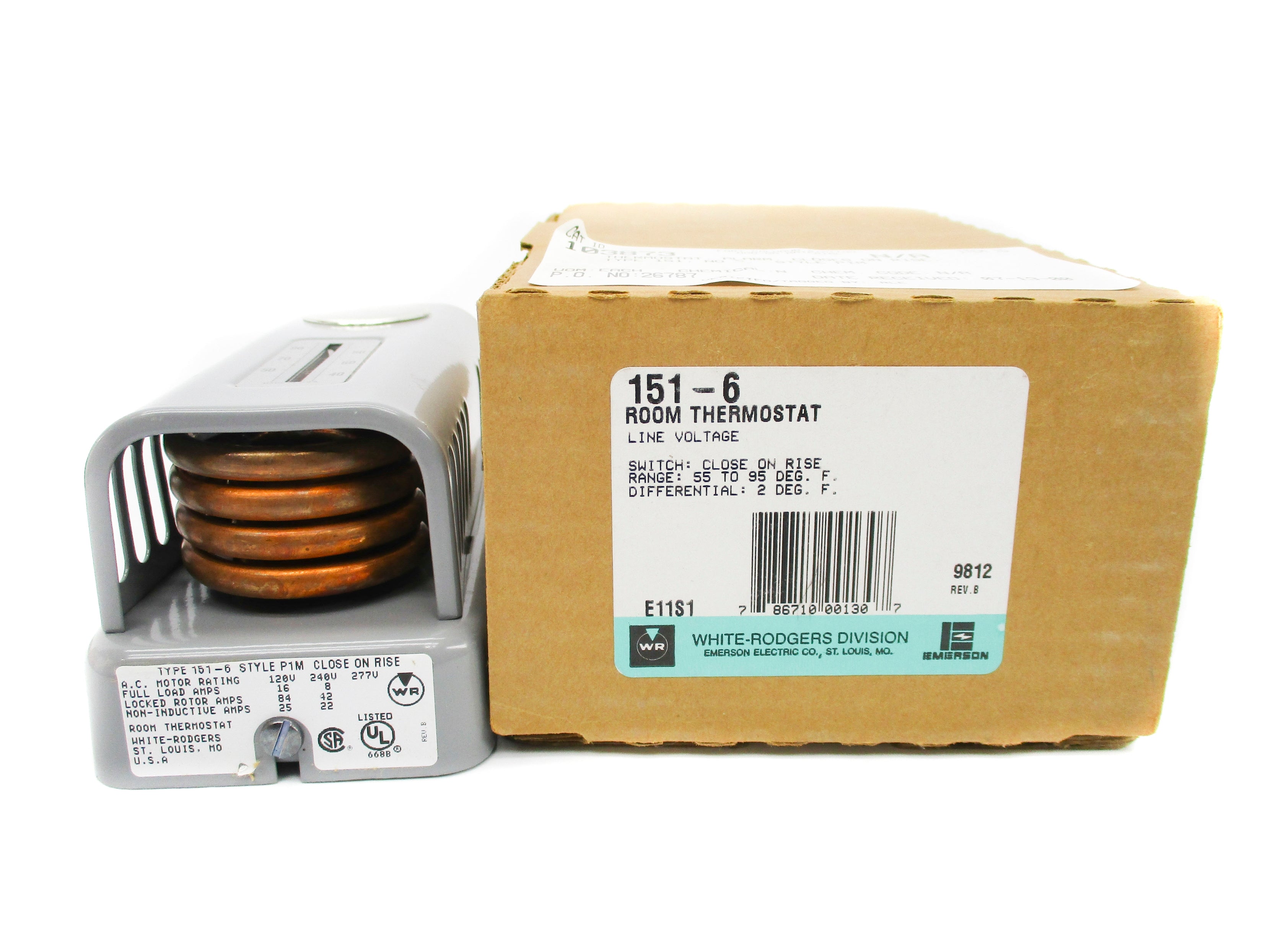 WHITE RODGERS 151-6 55-95DEG NSMP