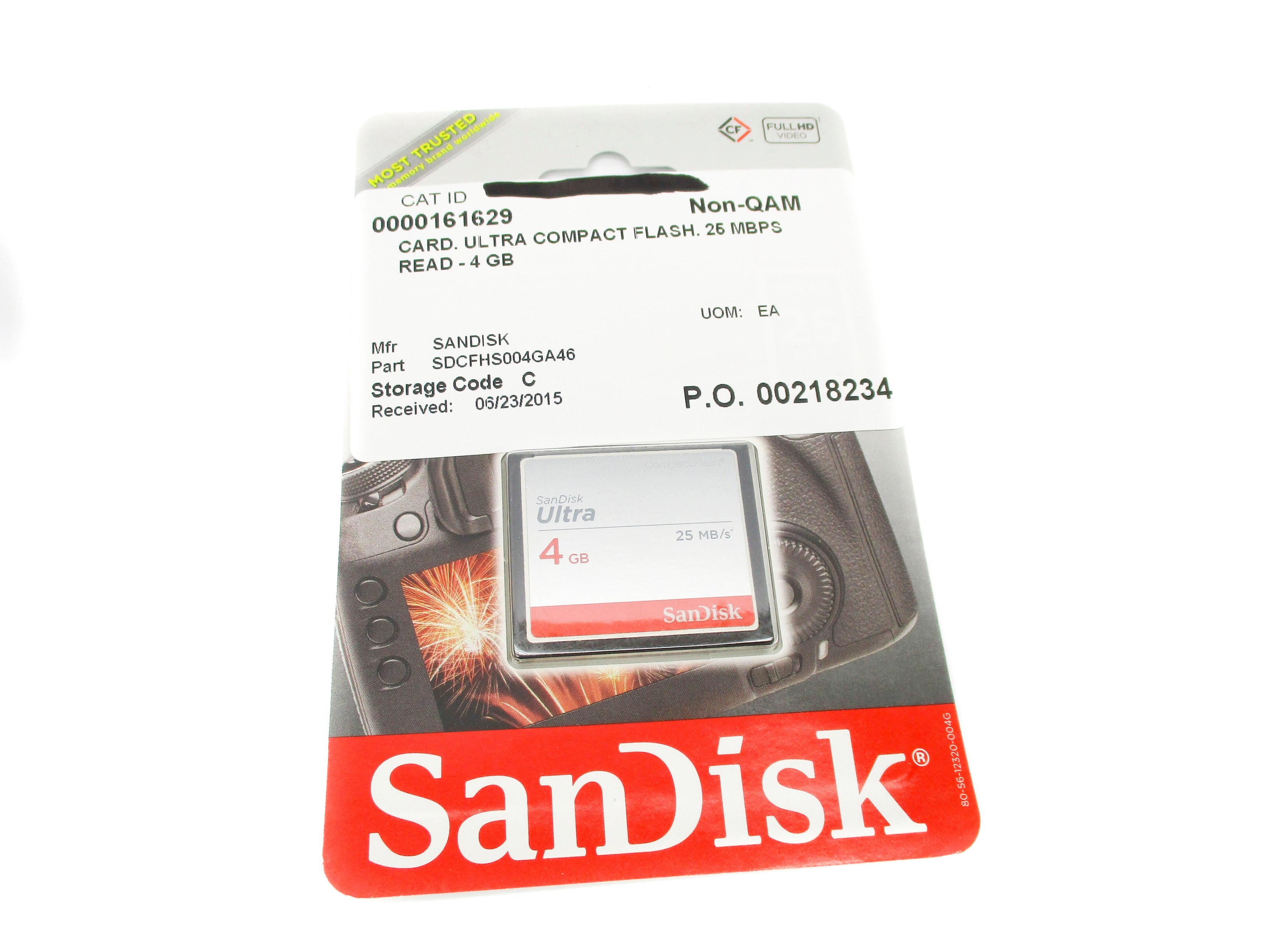 SANDISK SDCFHS004GA46 NSMP