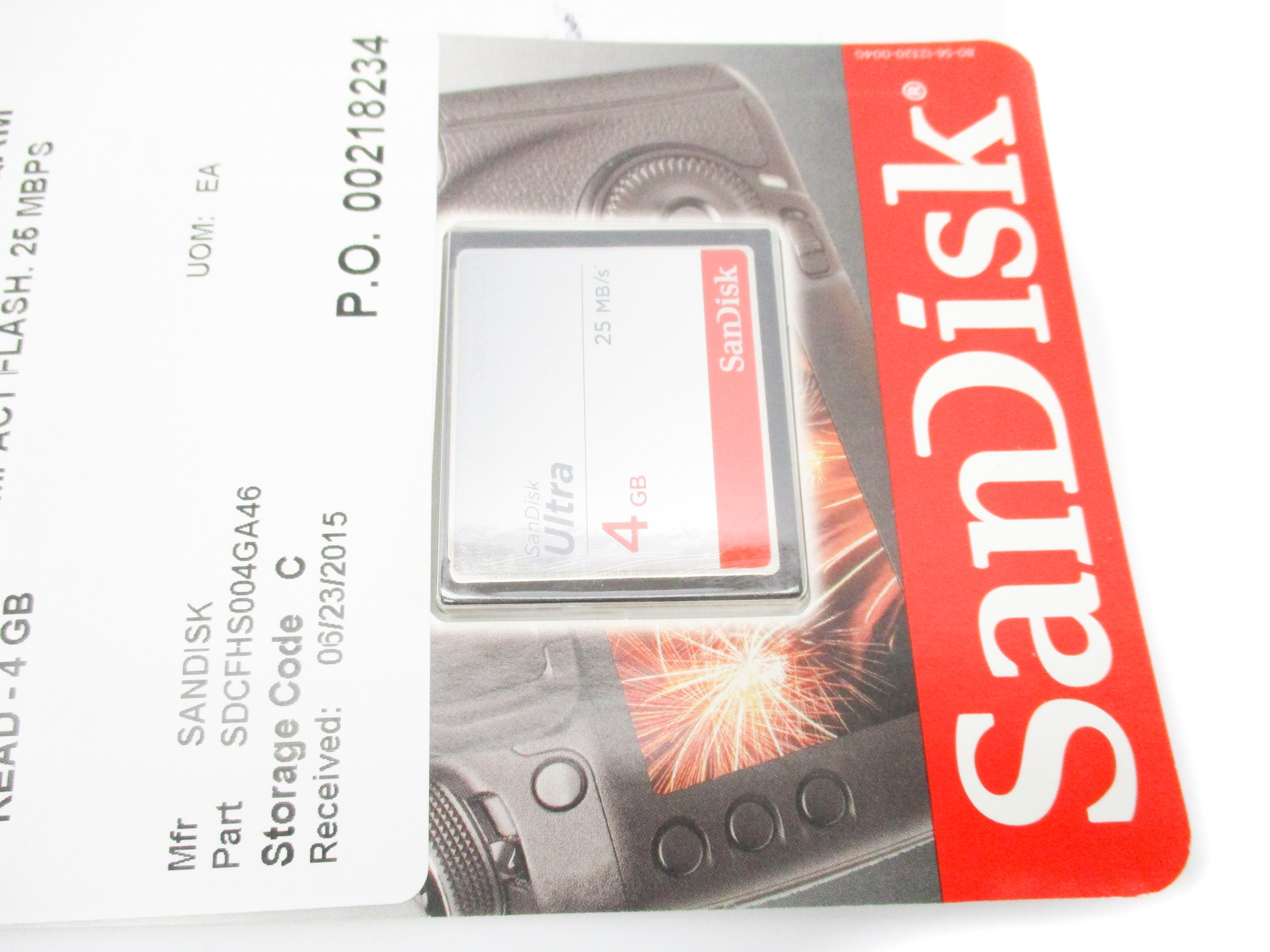 SANDISK SDCFHS004GA46 NSMP