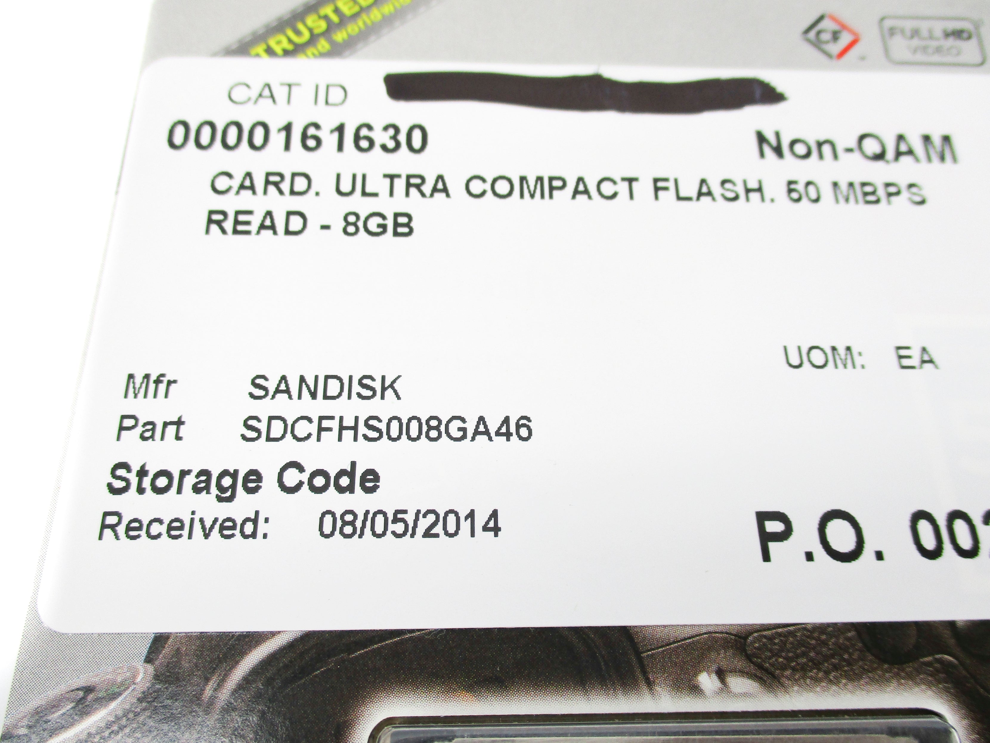 SANDISK SDCFHS008GA46 NSMP