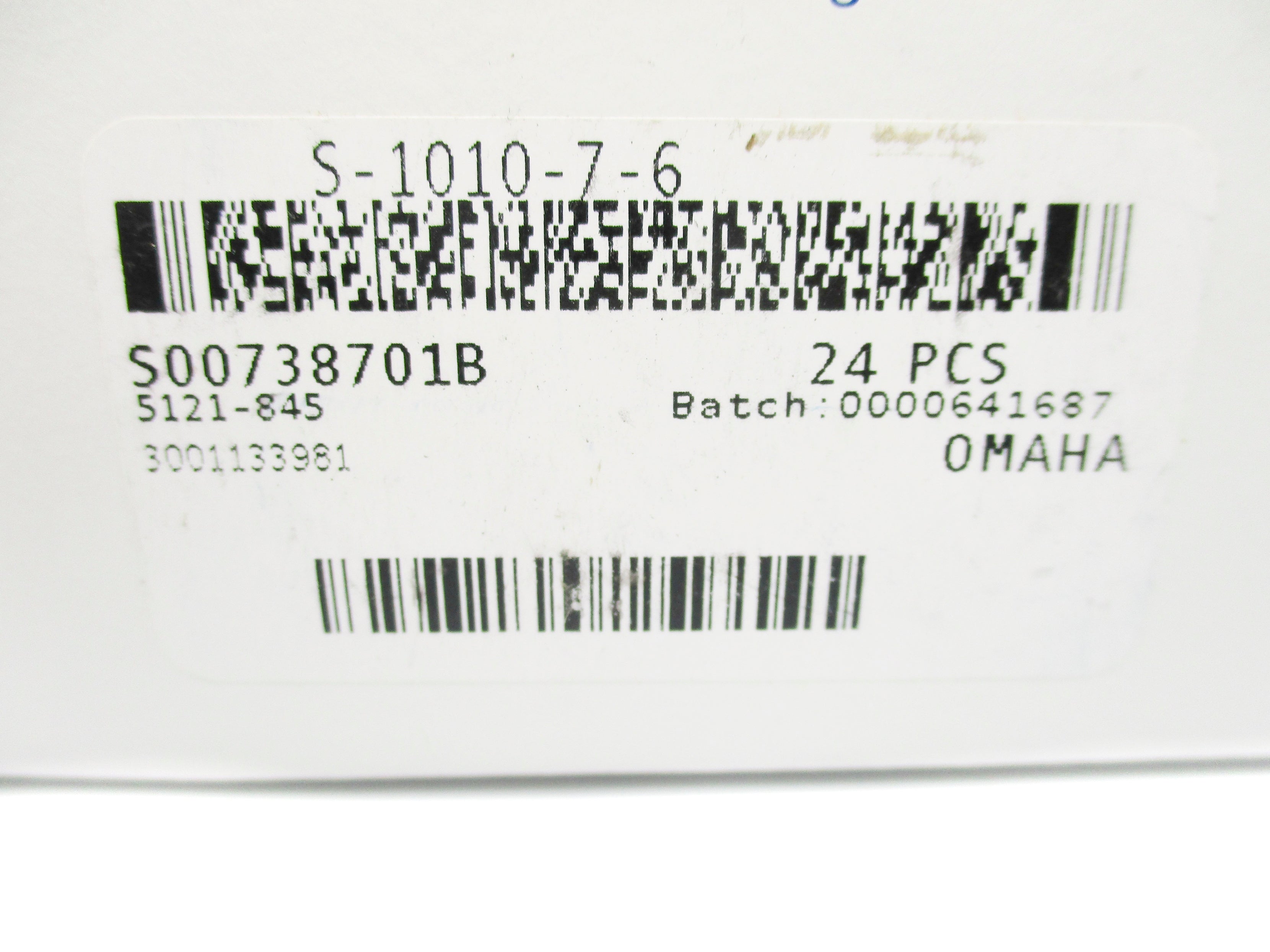 SWAGELOK S-1010-7-6 (PKG OF 24) NSMP