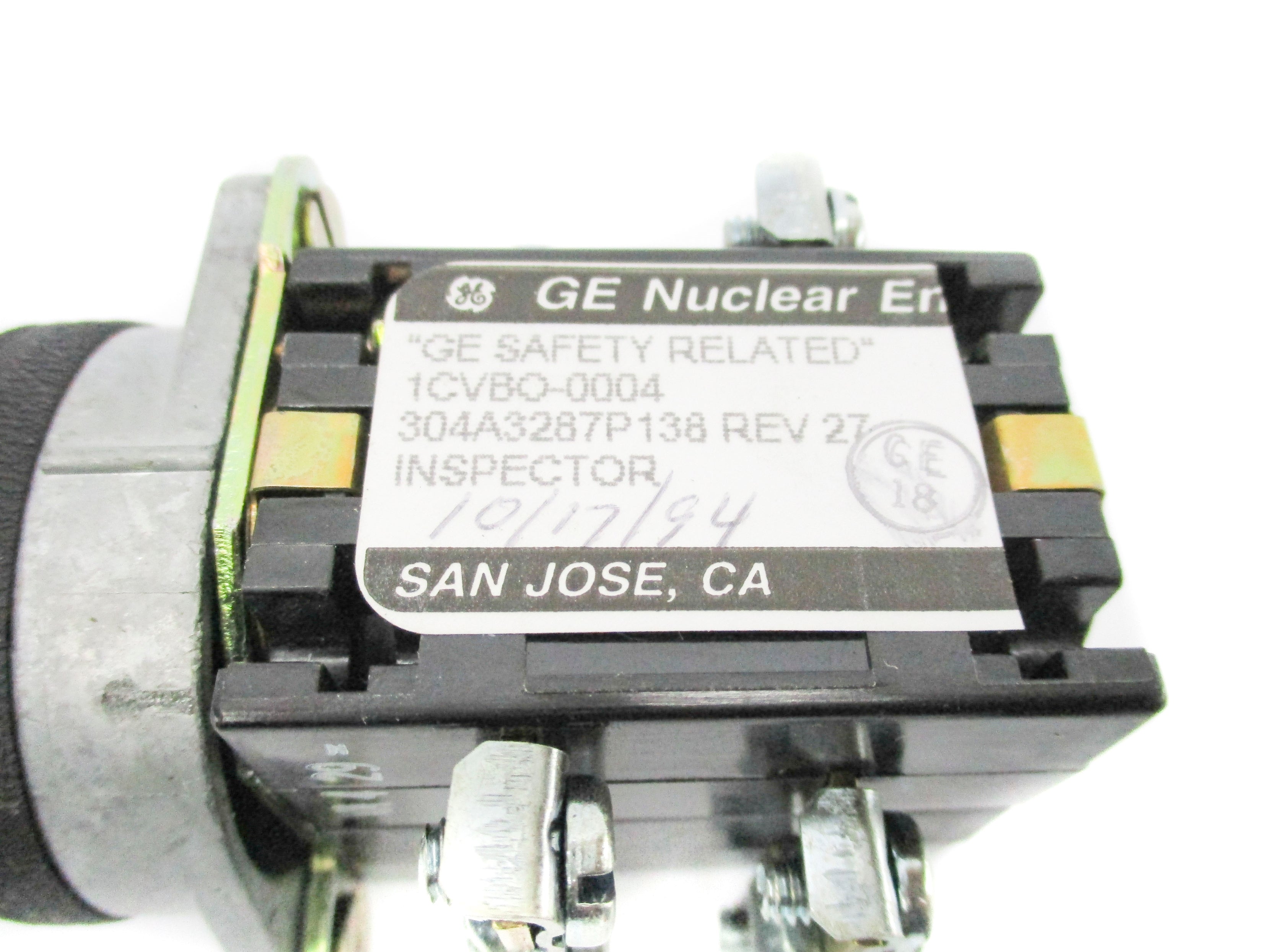 GENERAL ELECTRIC 304A3287P138 NSNP