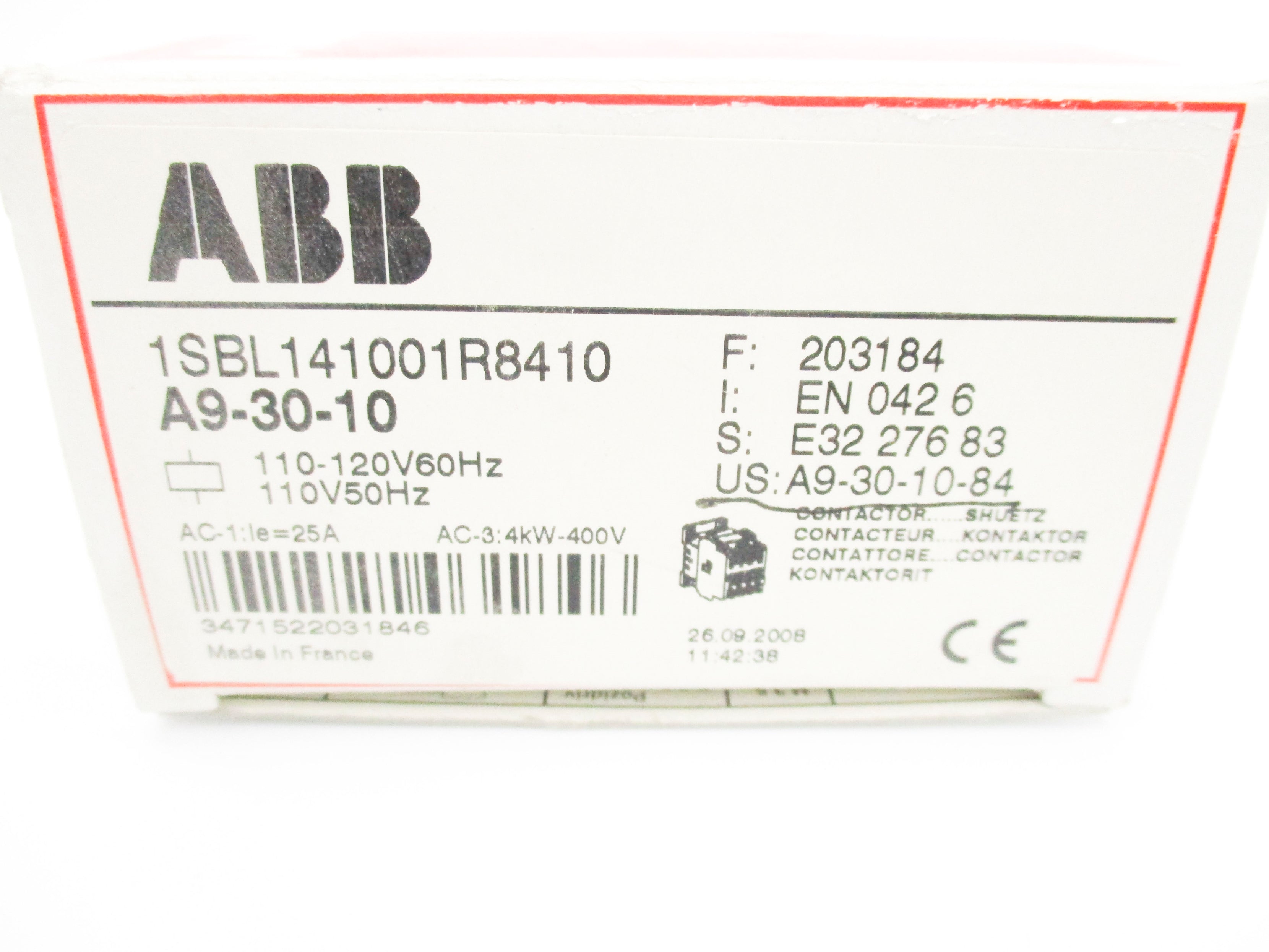 ABB A9-30-10 110-120V NSMP