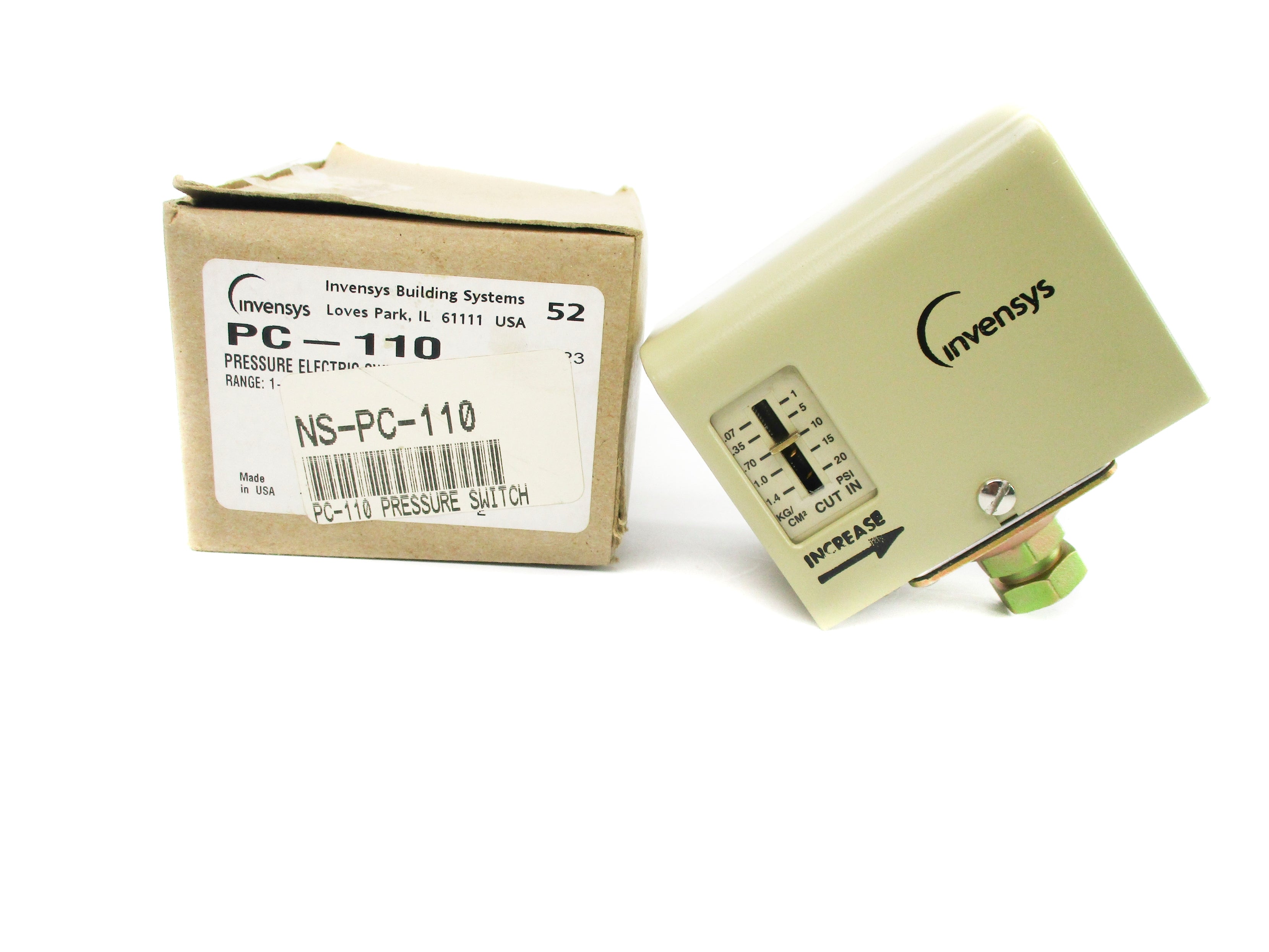 INVENSYS PC-110 1-20PSI NSMP
