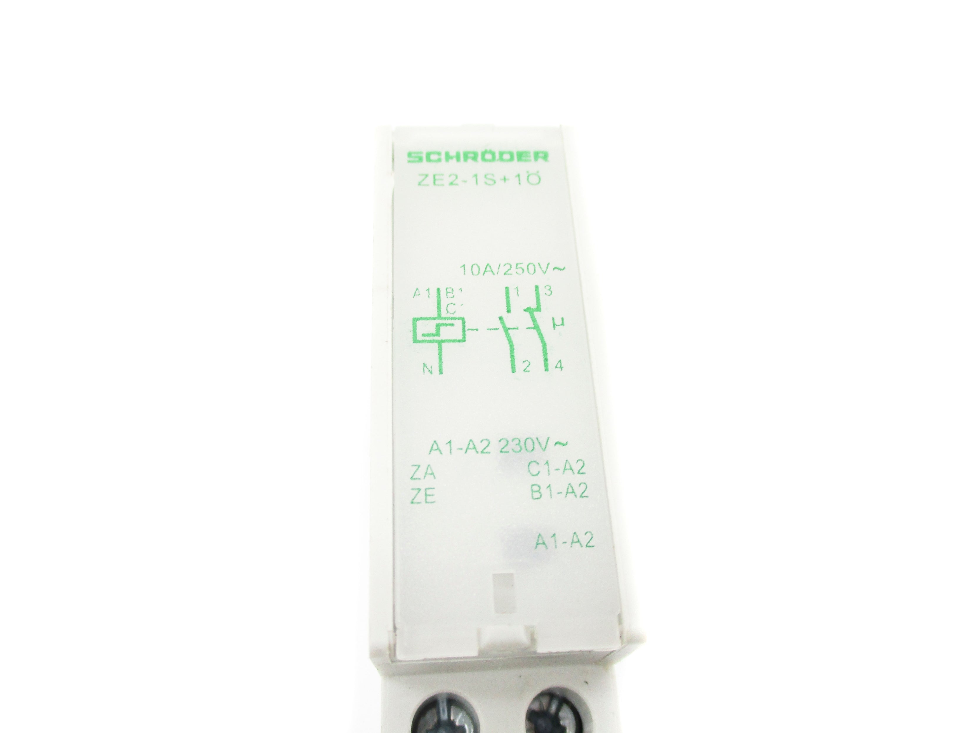 SCHRODER ZE2-1S+1 10A 250V NSNP