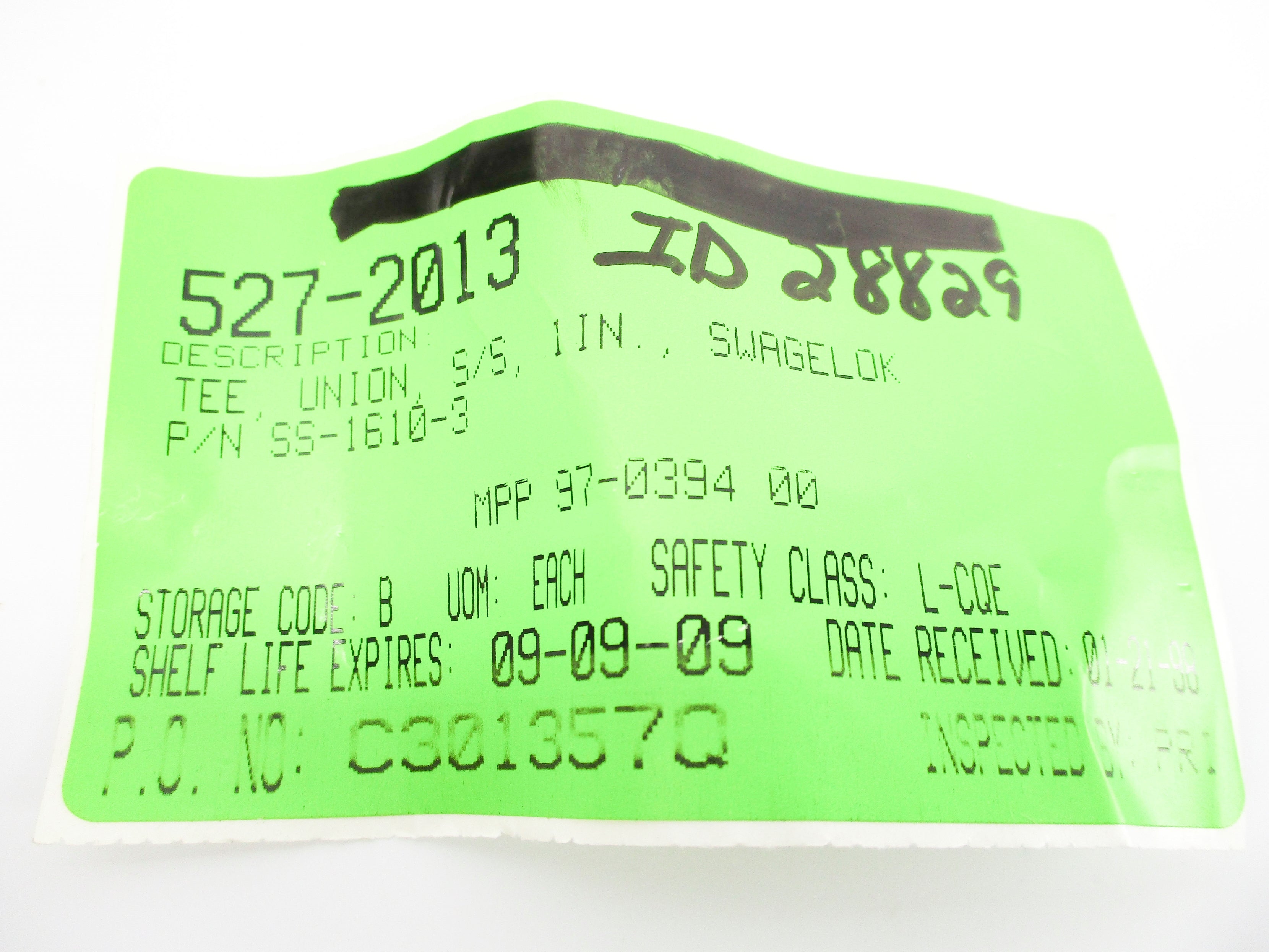 SWAGELOK SS-1610-3 NSNP
