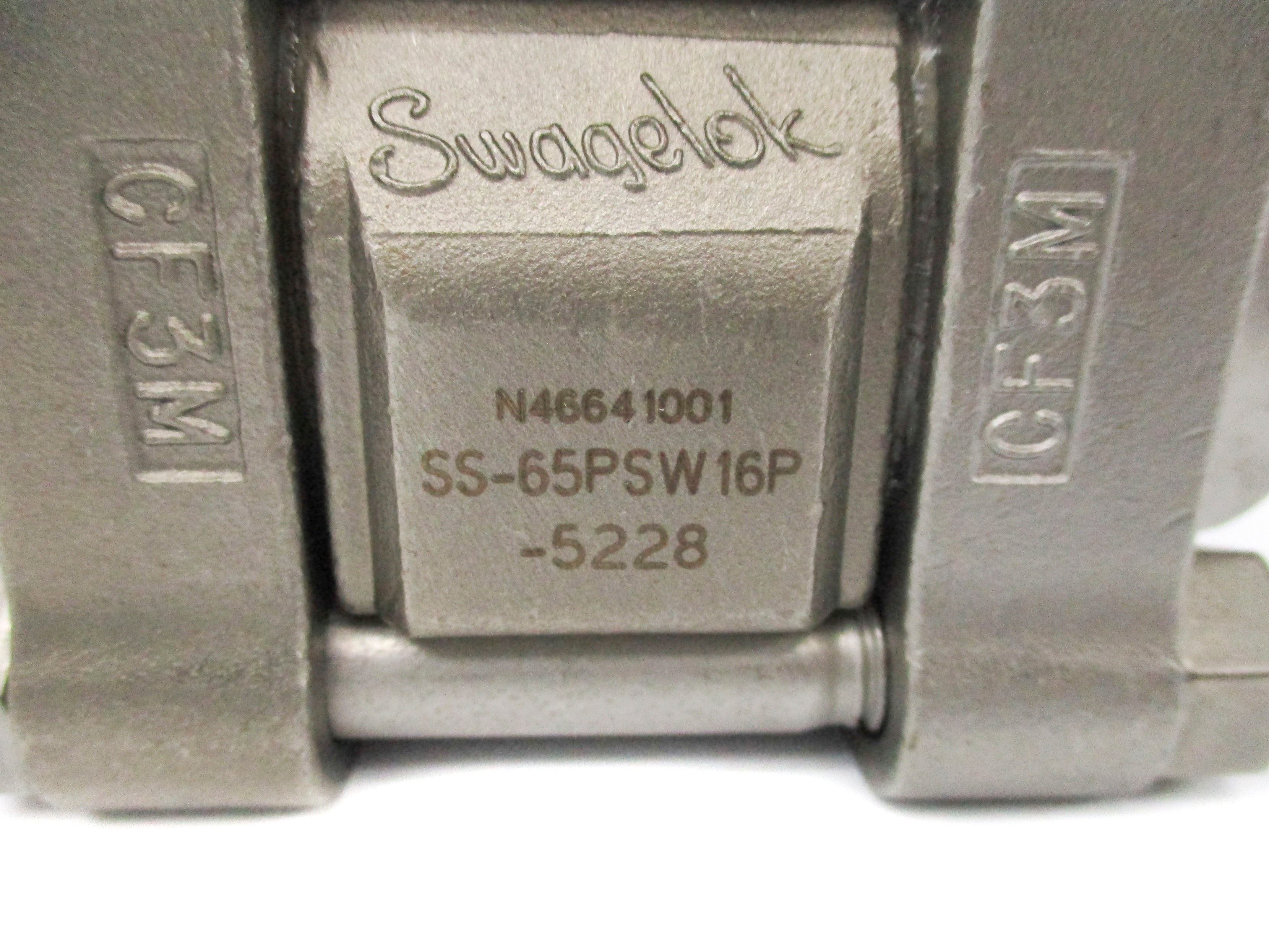 SWAGELOK SS-65PSW16P-5228 2500PSI NSNP