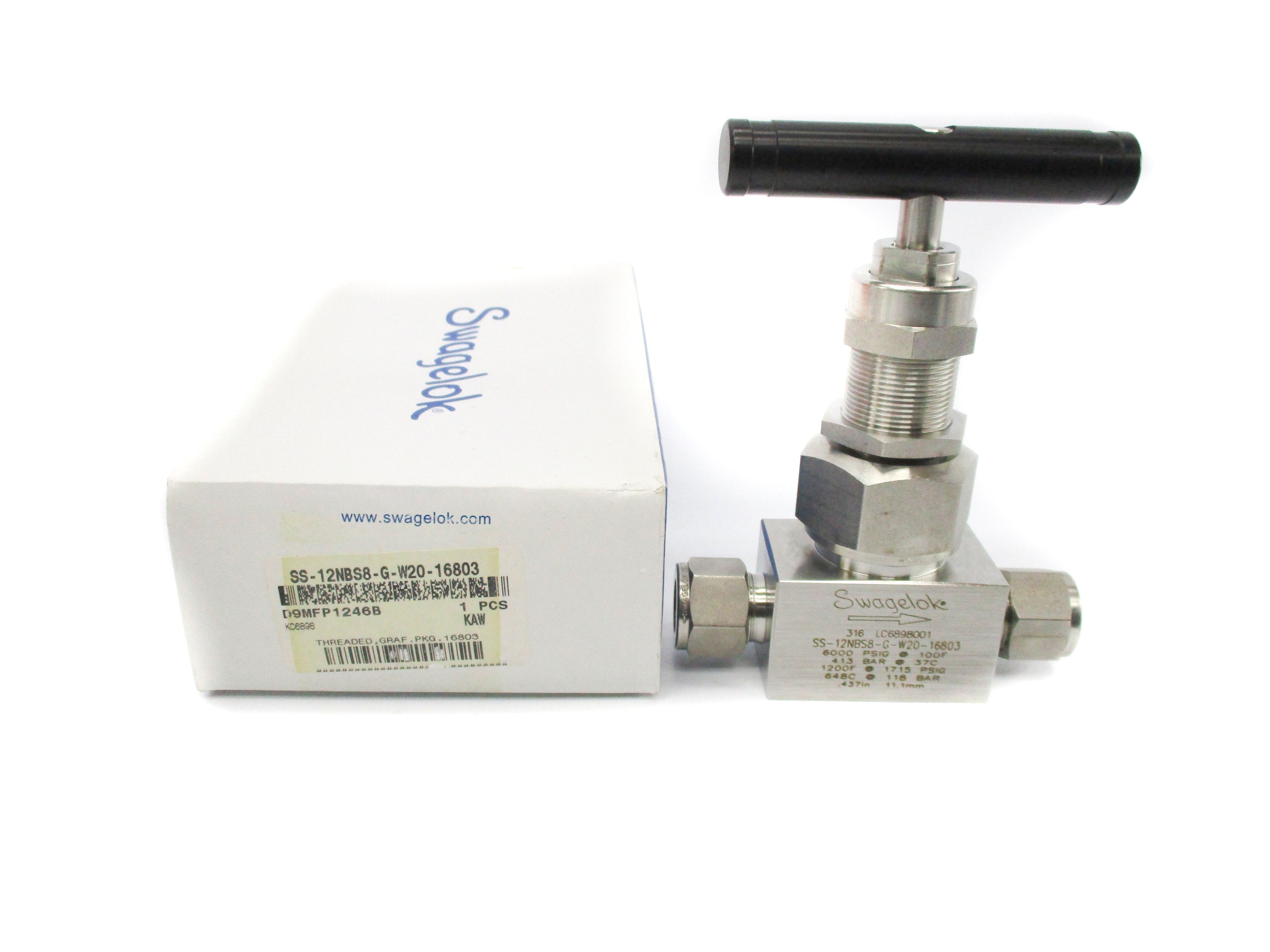 SWAGELOK SS-12NBS8-G-W20-16803 6000PSIG NSMP