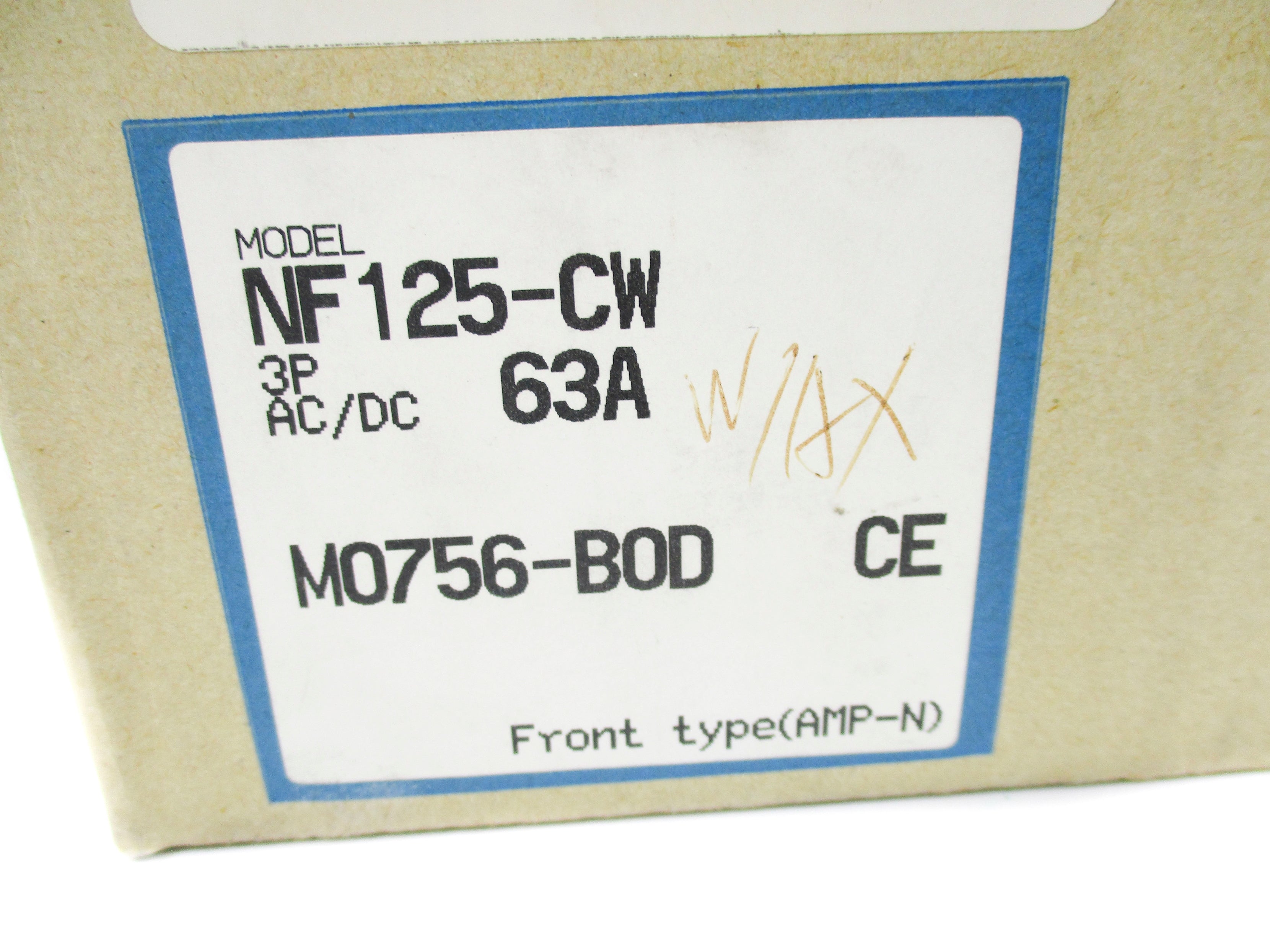MITSUBISHI NF125-CW 63A 250VDC NSMP