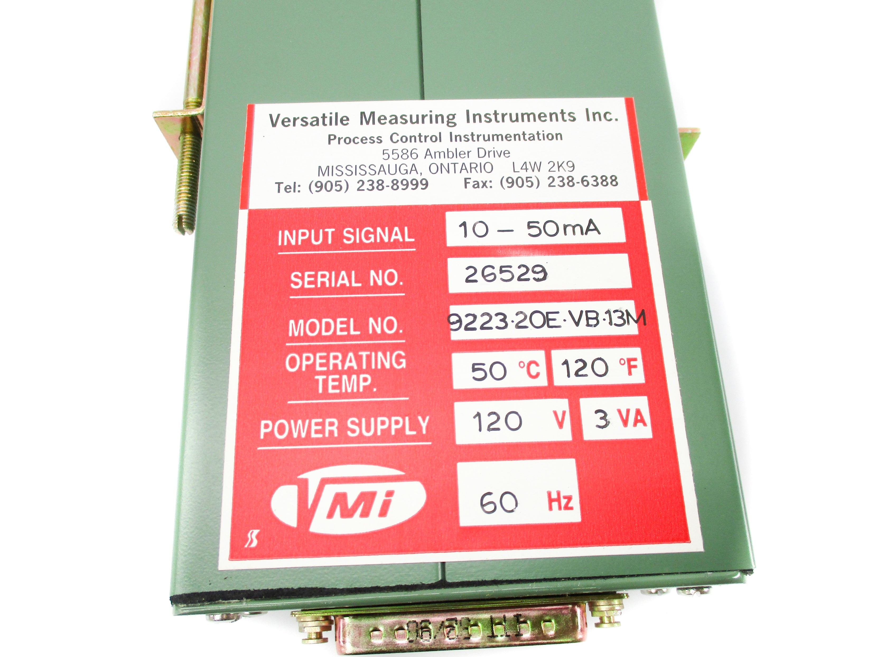 VMI 9223-2OE-VB-13M 1.5-2.5PSI NSNP