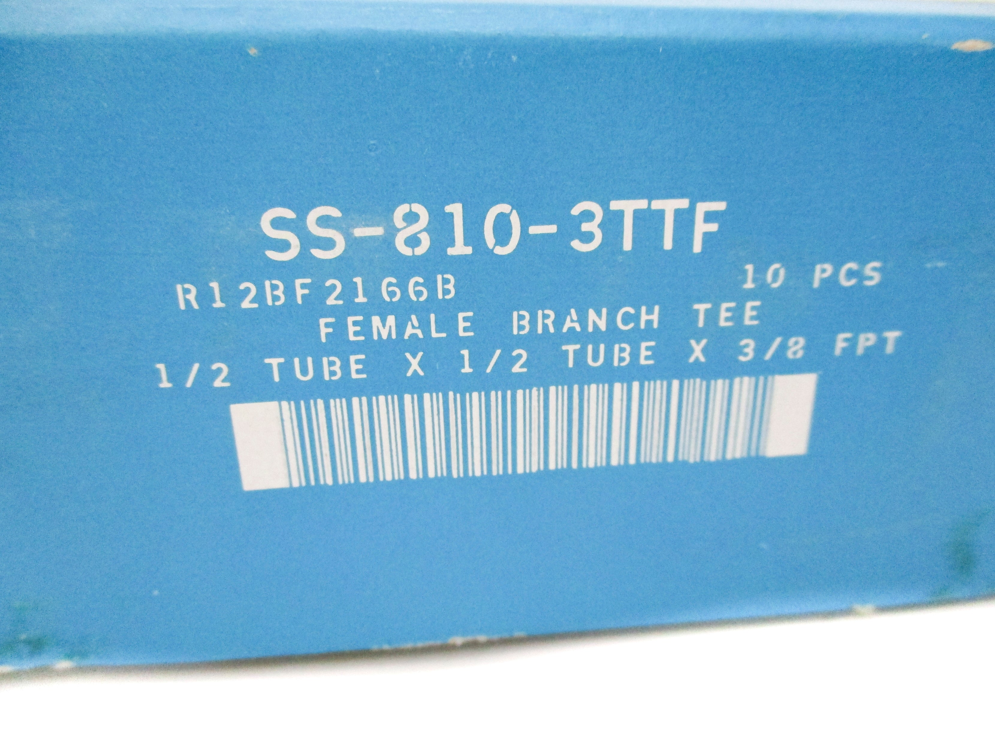 SWAGELOK SS-810-3TTF (PKG OF 10) NSMP
