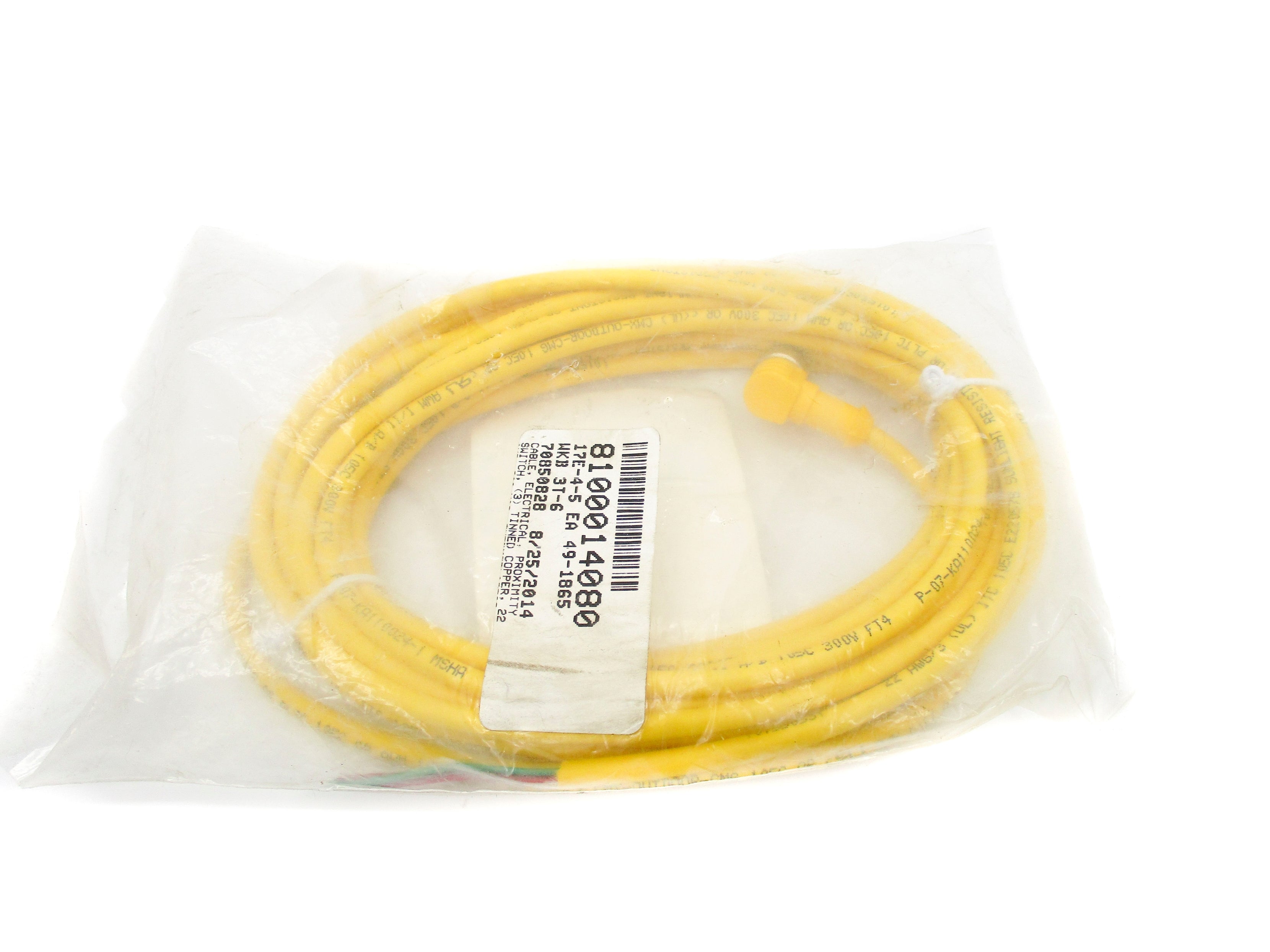 TURCK WKB3T-6 250V 4A NSMP