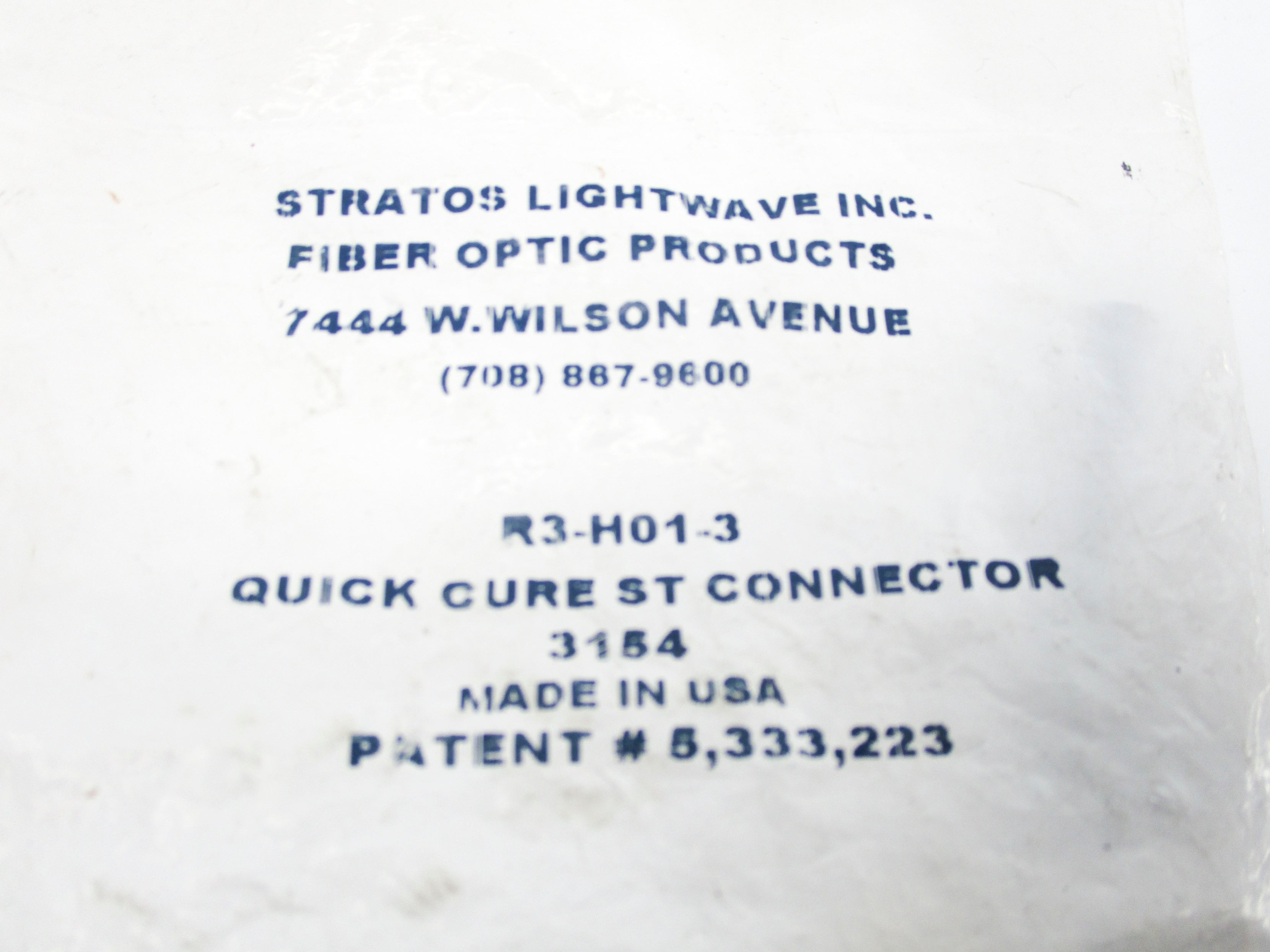 STRATOS LIGHTWAVE R3-H01-3 NSMP