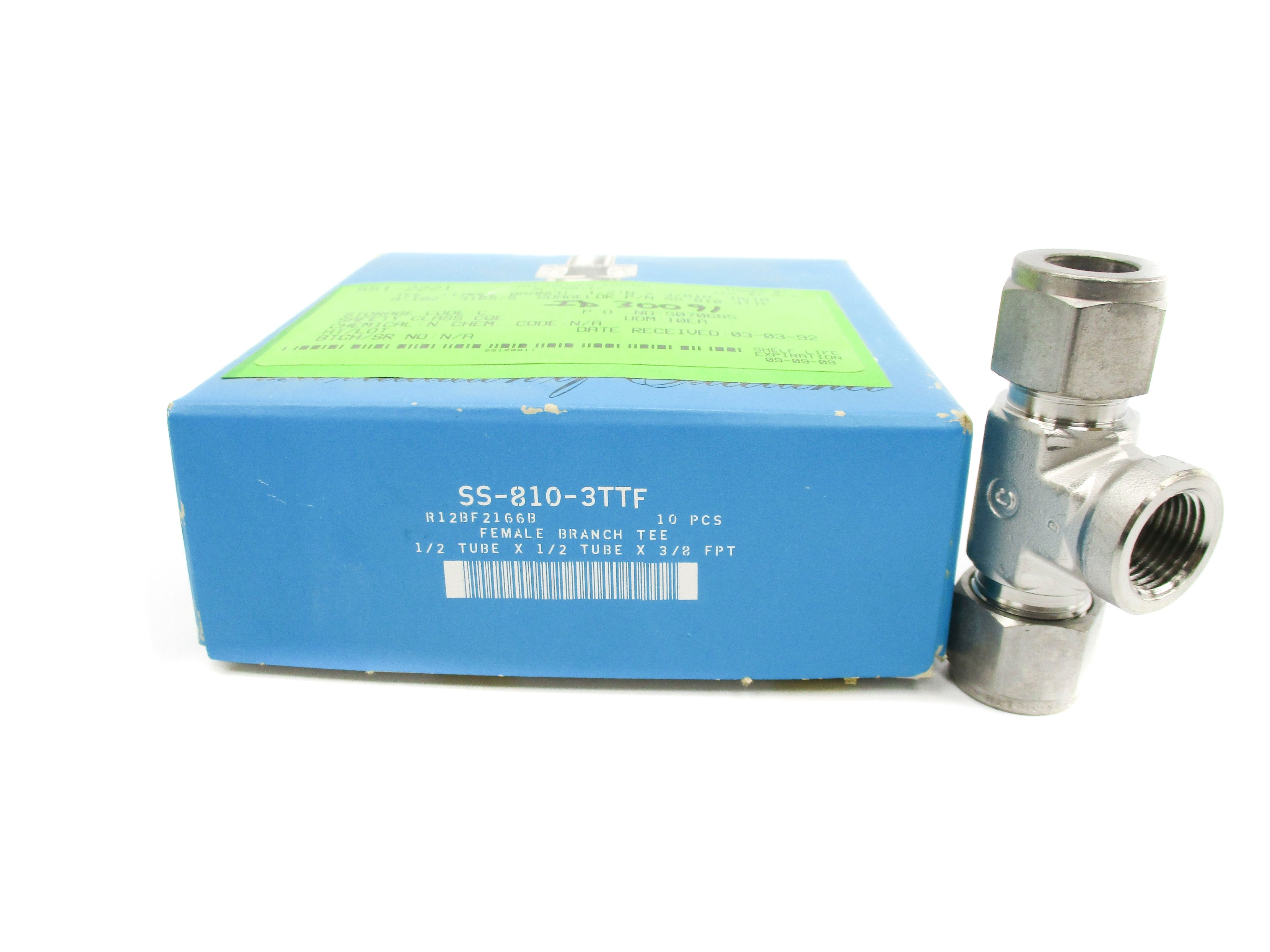SWAGELOK SS-810-3TTF (PKG OF 10) NSMP