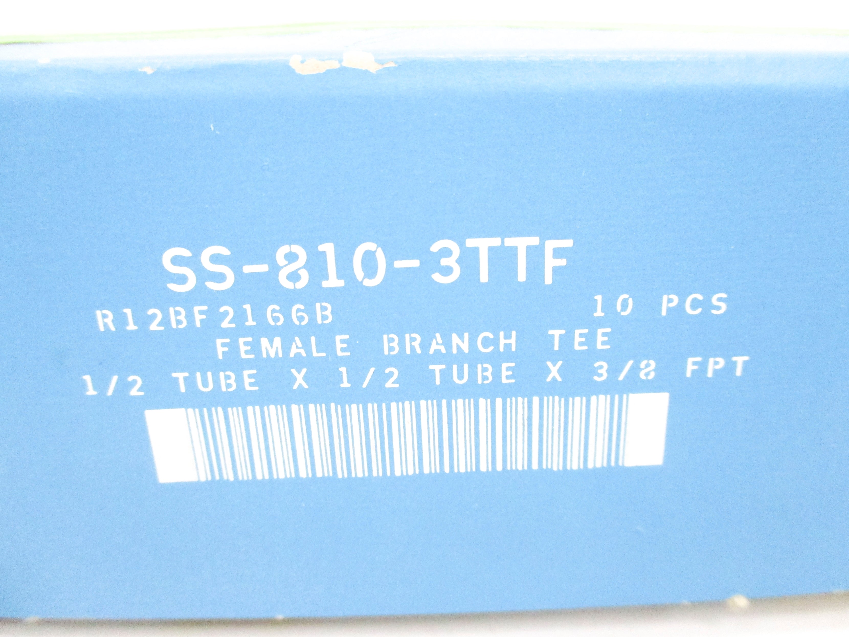 SWAGELOK SS-810-3TTF (PKG OF 10) NSMP