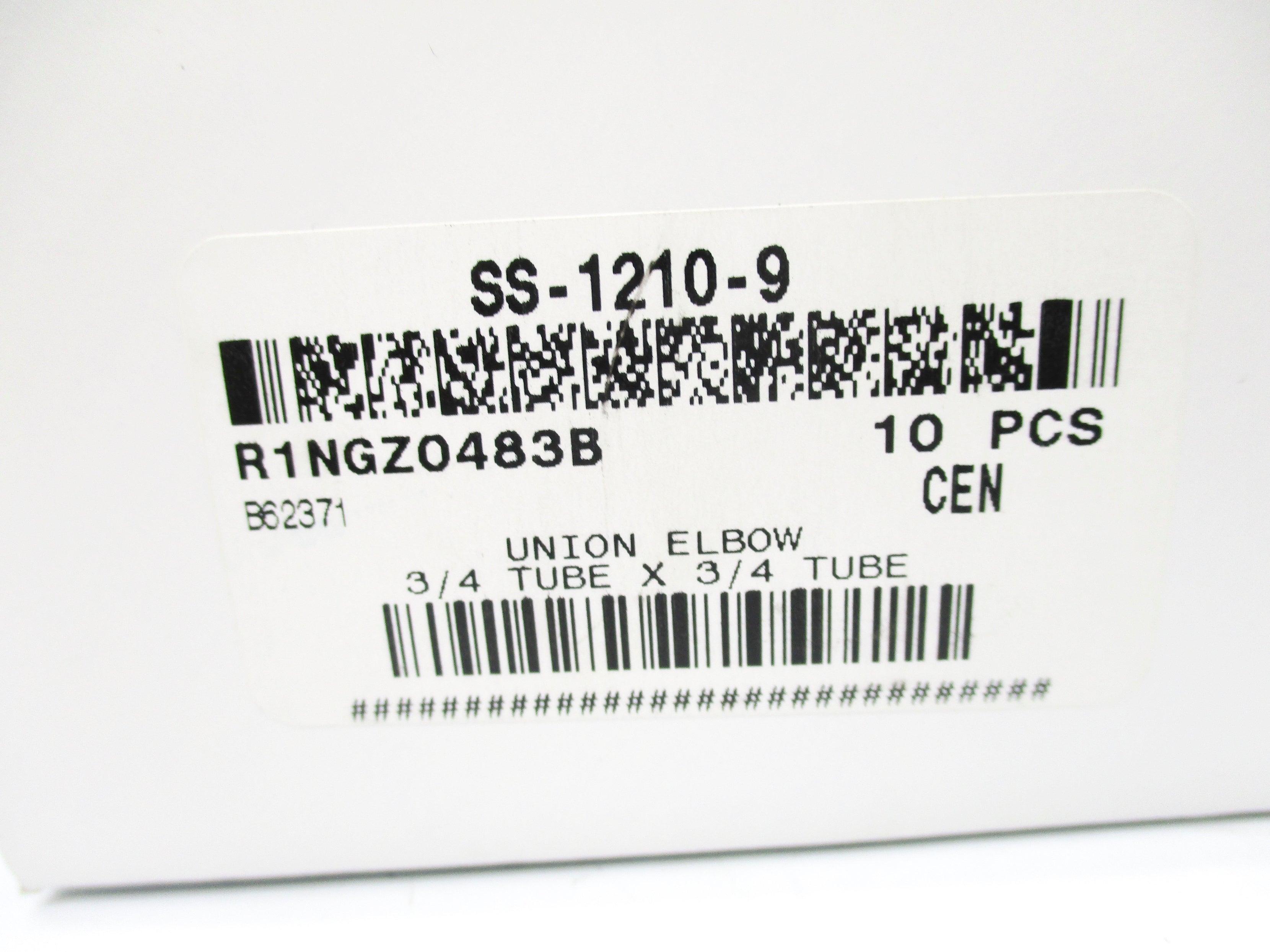 SWAGELOK SS-1210-9 (PKG OF 10) NSMP