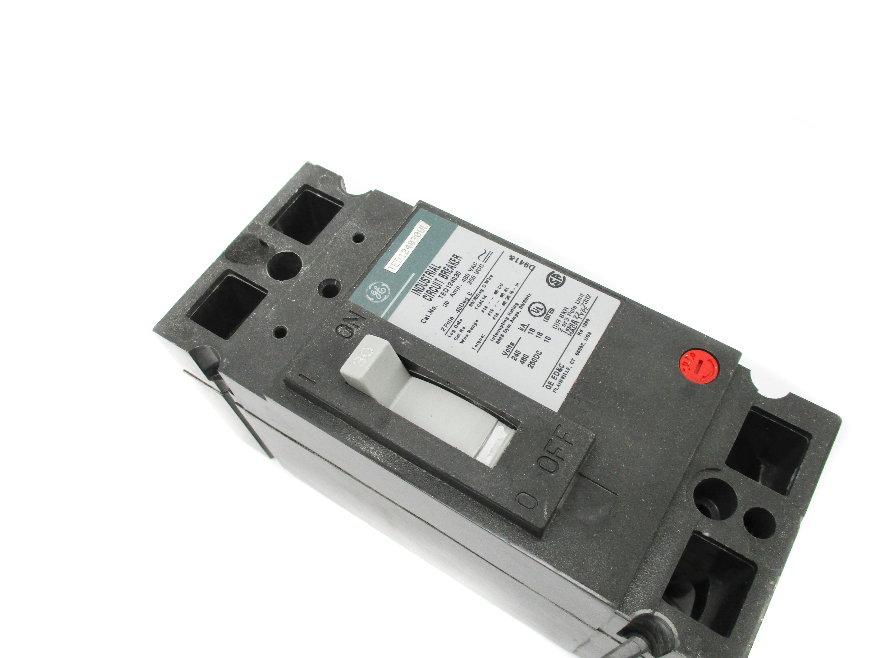 GENERAL ELECTRIC TED124030 480VAC 30A NSMP