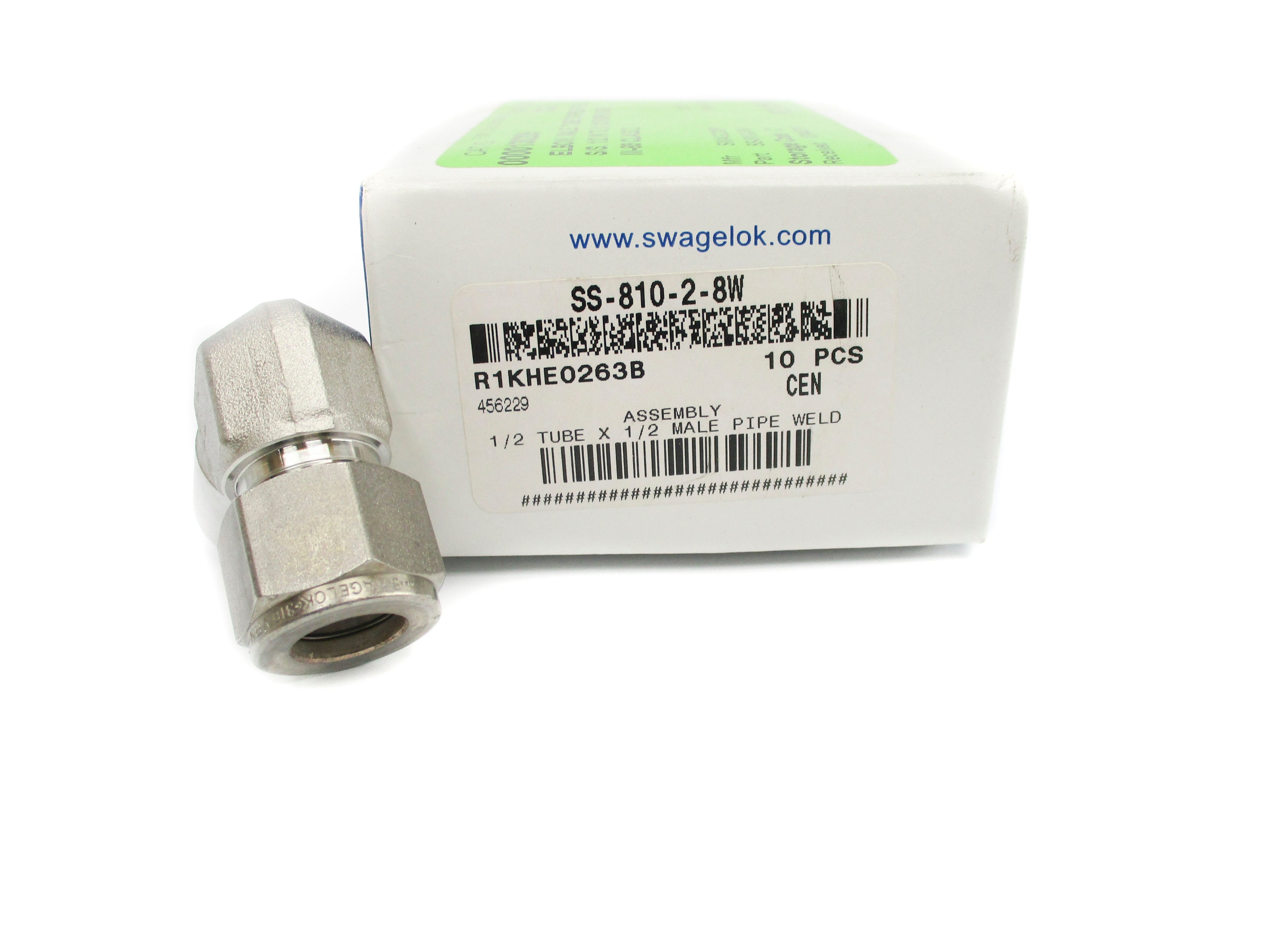 SWAGELOK SS-810-2-8W (PKG OF 10) NSMP