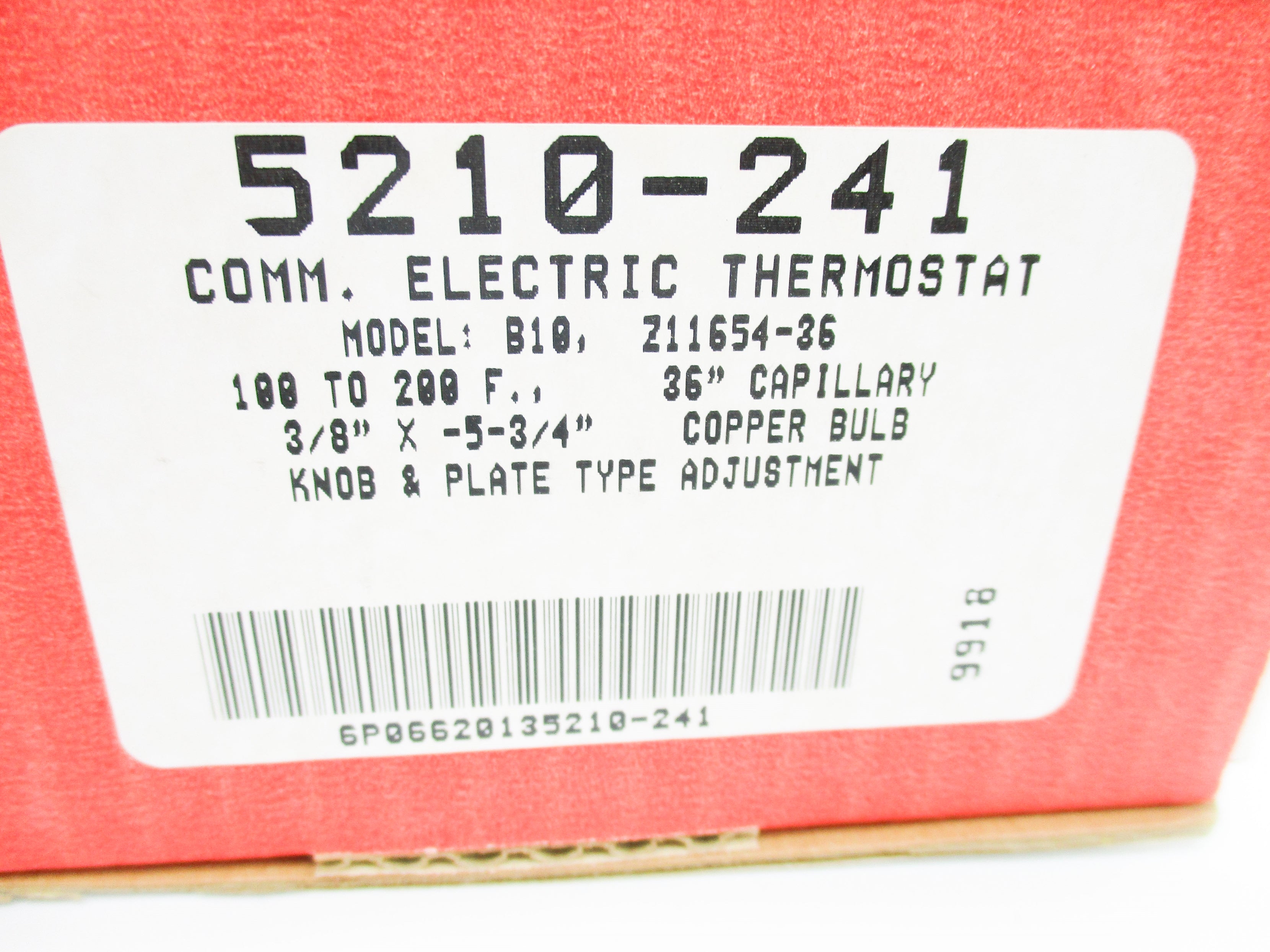 ROBERTSHAW 5210-241 NSMP