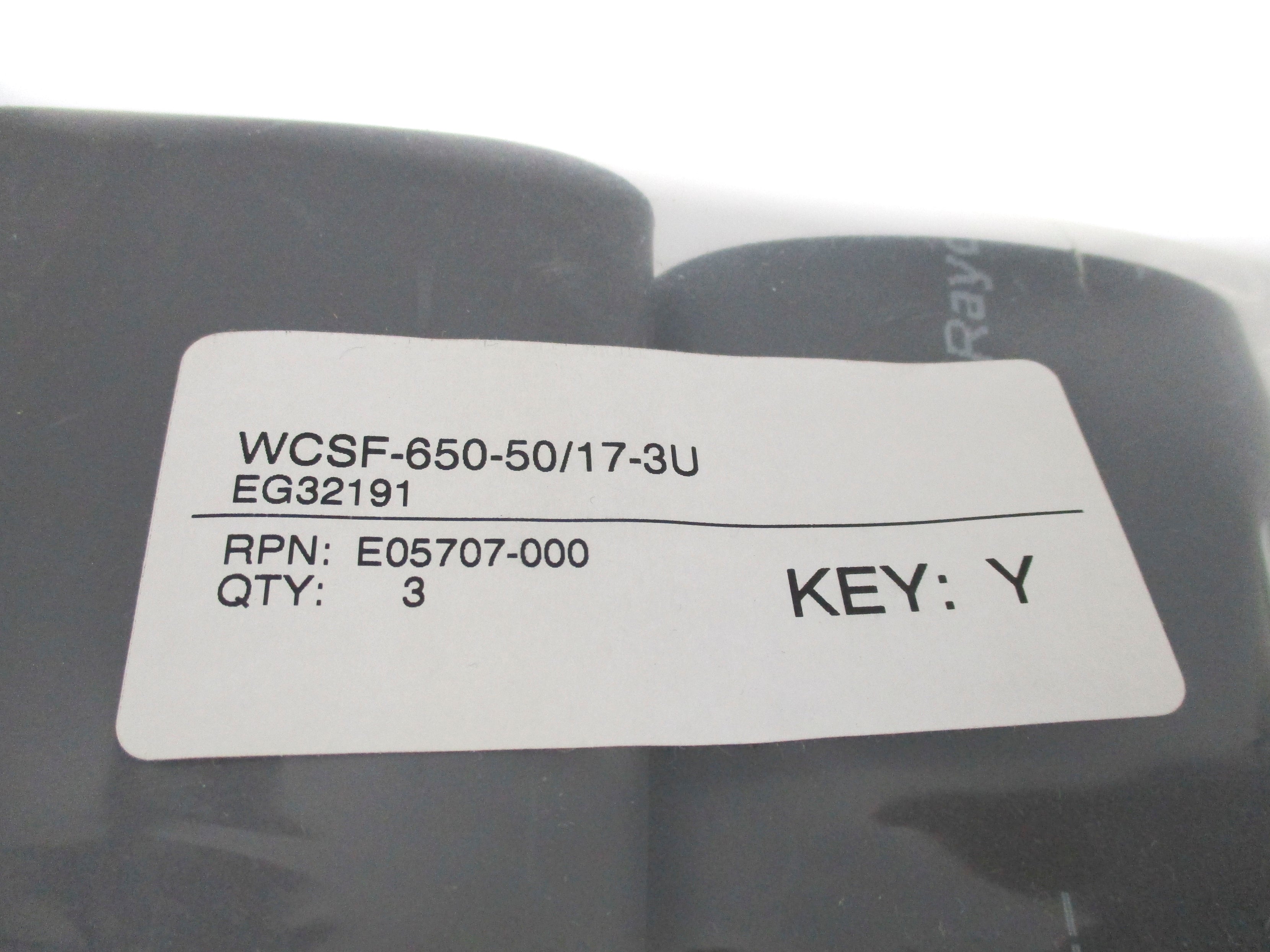 RAYCHEM WCSF-650-50/17-3U (PKG OF 3) NSMP