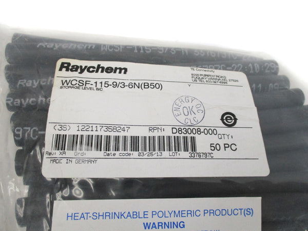 RAYCHEM WCSF-115-9/3-6N(B50) (PKG OF 50) NSMP