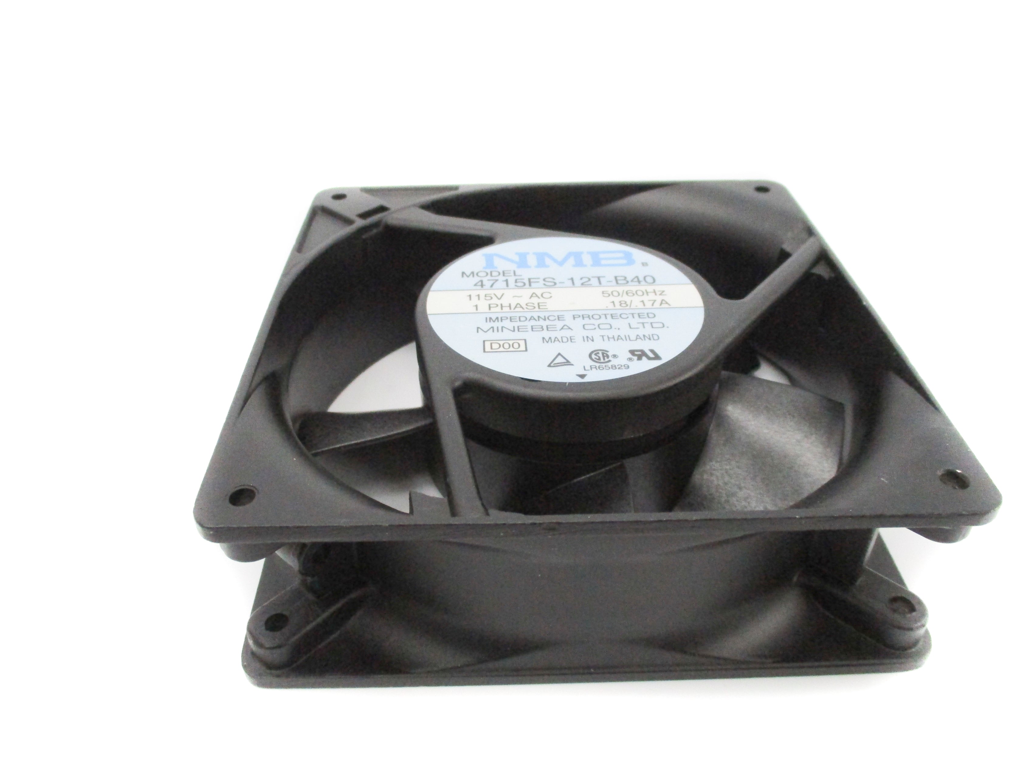 NMB 4715FS-12T-B40 115VAC .18/.17A NSNP