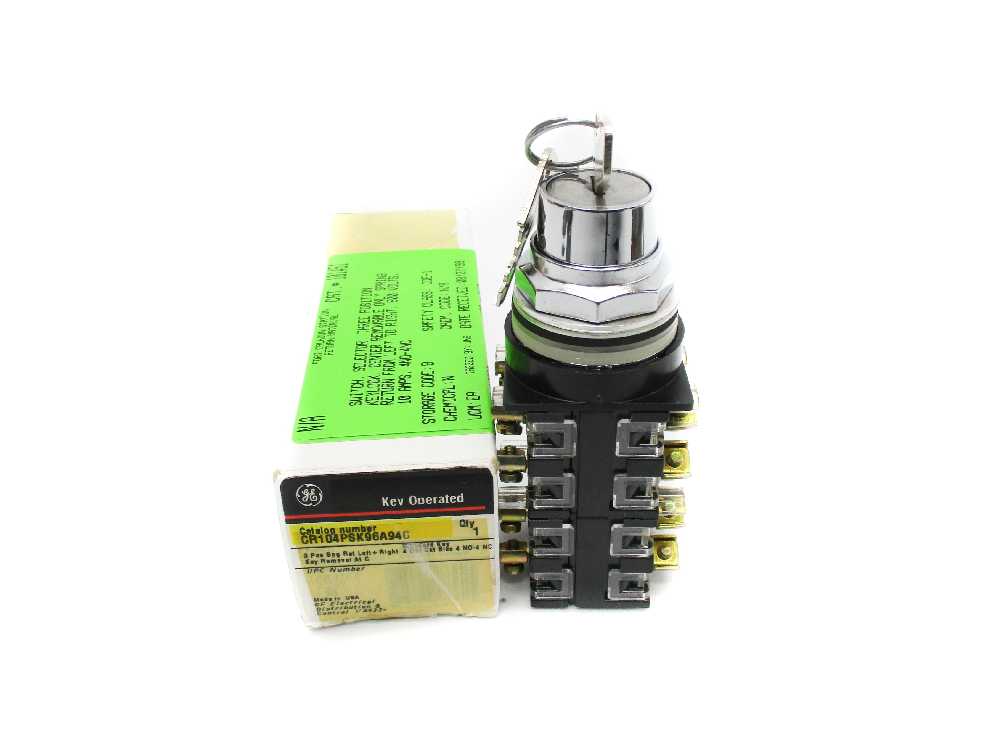 GENERAL ELECTRIC CR104PSK96A94C NSMP