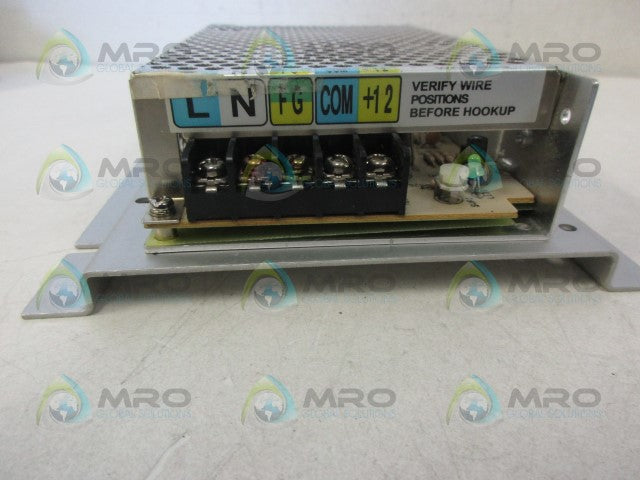 MEANWELL S-60-12 POWER SUPPLY *USED*
