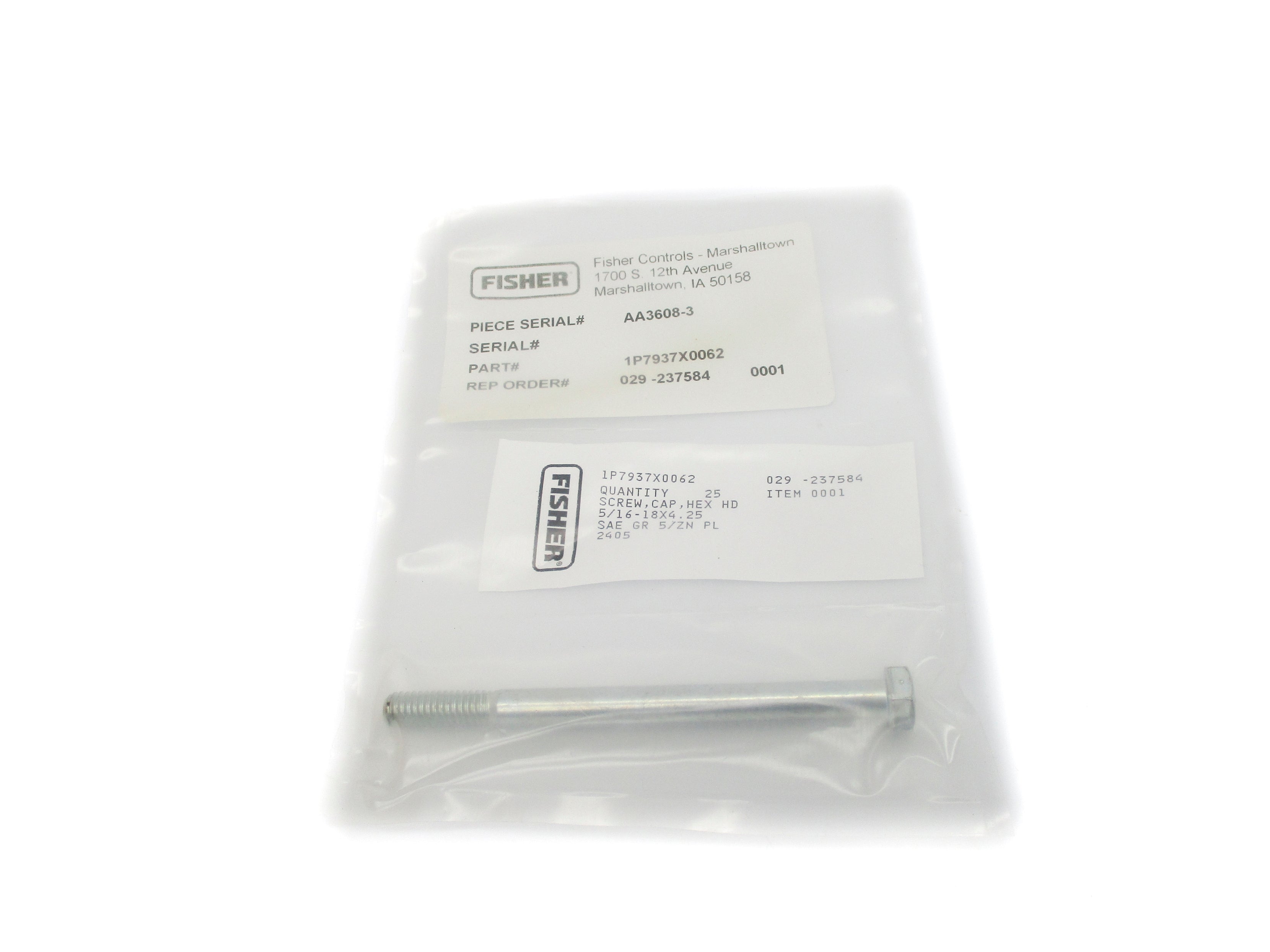 FISHER CONTROLS 1P7937X0062 NSMP