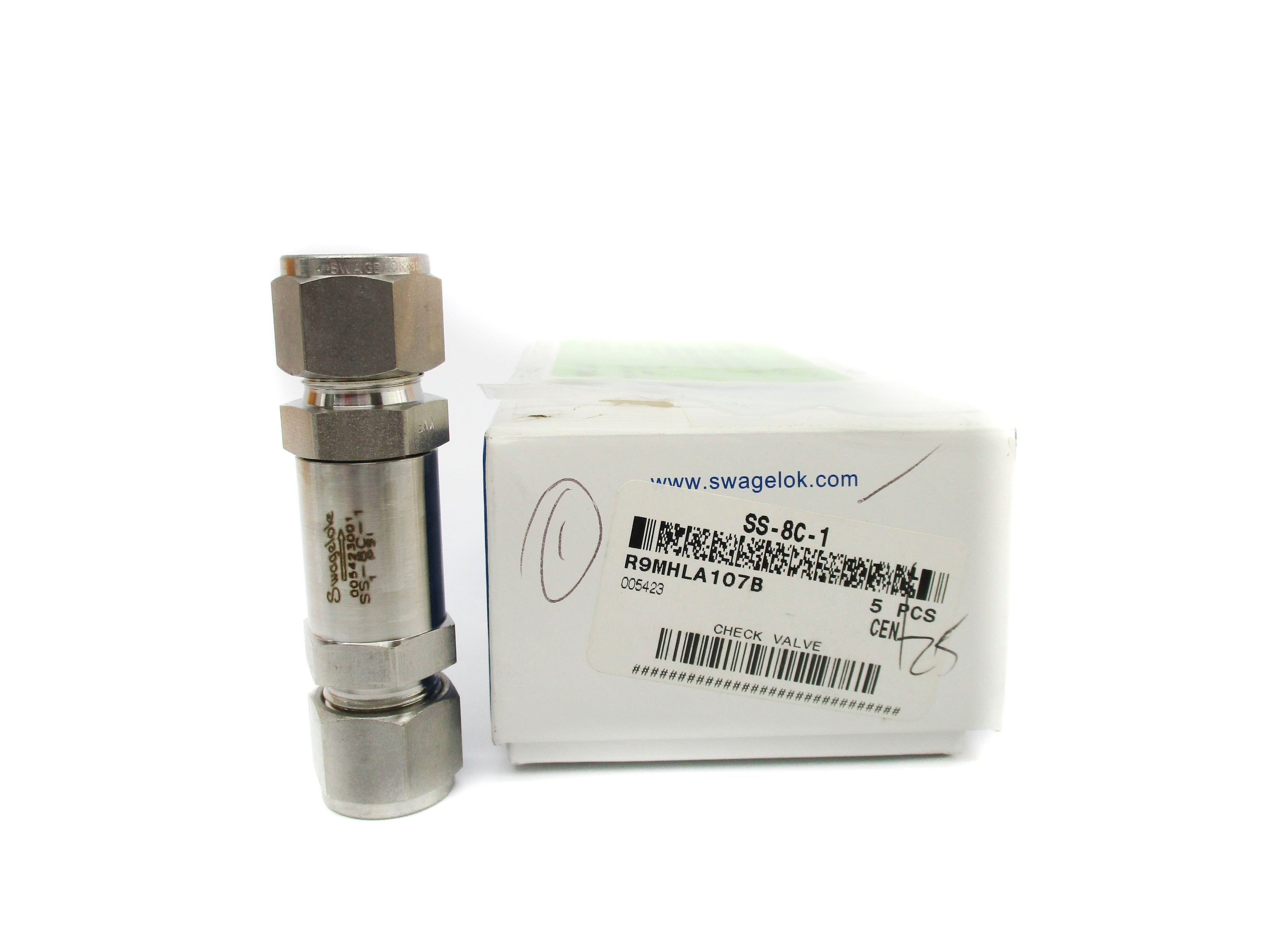 SWAGELOK SS-8C-1 (PKG OF 5) 1PSI NSMP