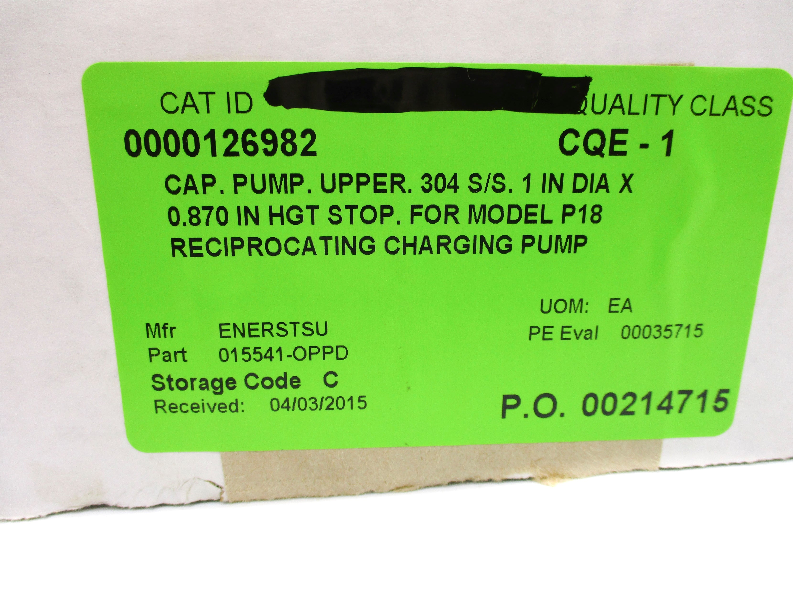 INDUSTRIAL MRO 015541-OPPD NSMP