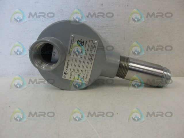 CAMERON 0818-0000A-12 MEASUREMENT SYSTEM *NEW NO BOX*