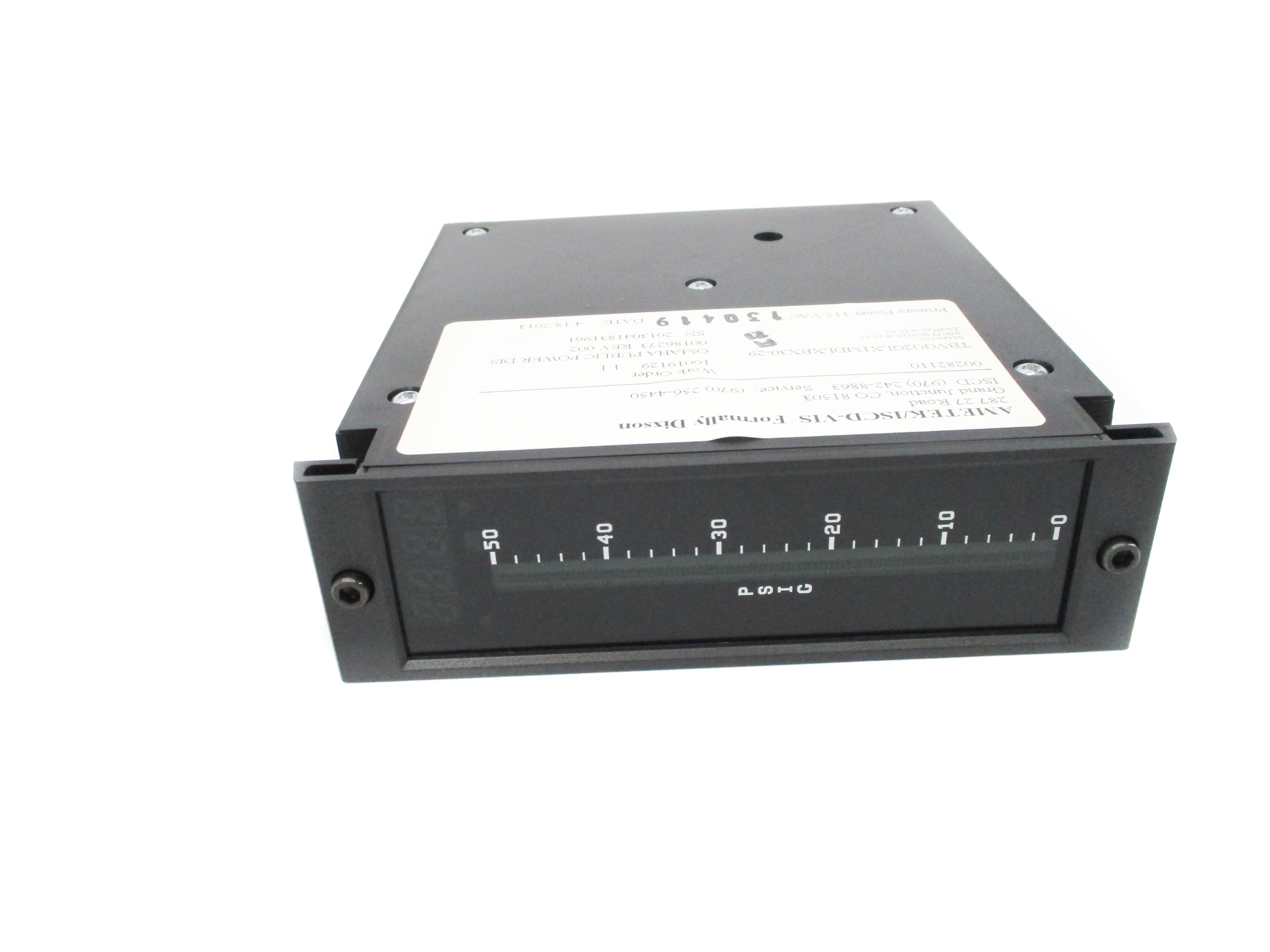 AMETEK TBVGG2GLX1MDLXBX30-29 0-50PSI NSMP