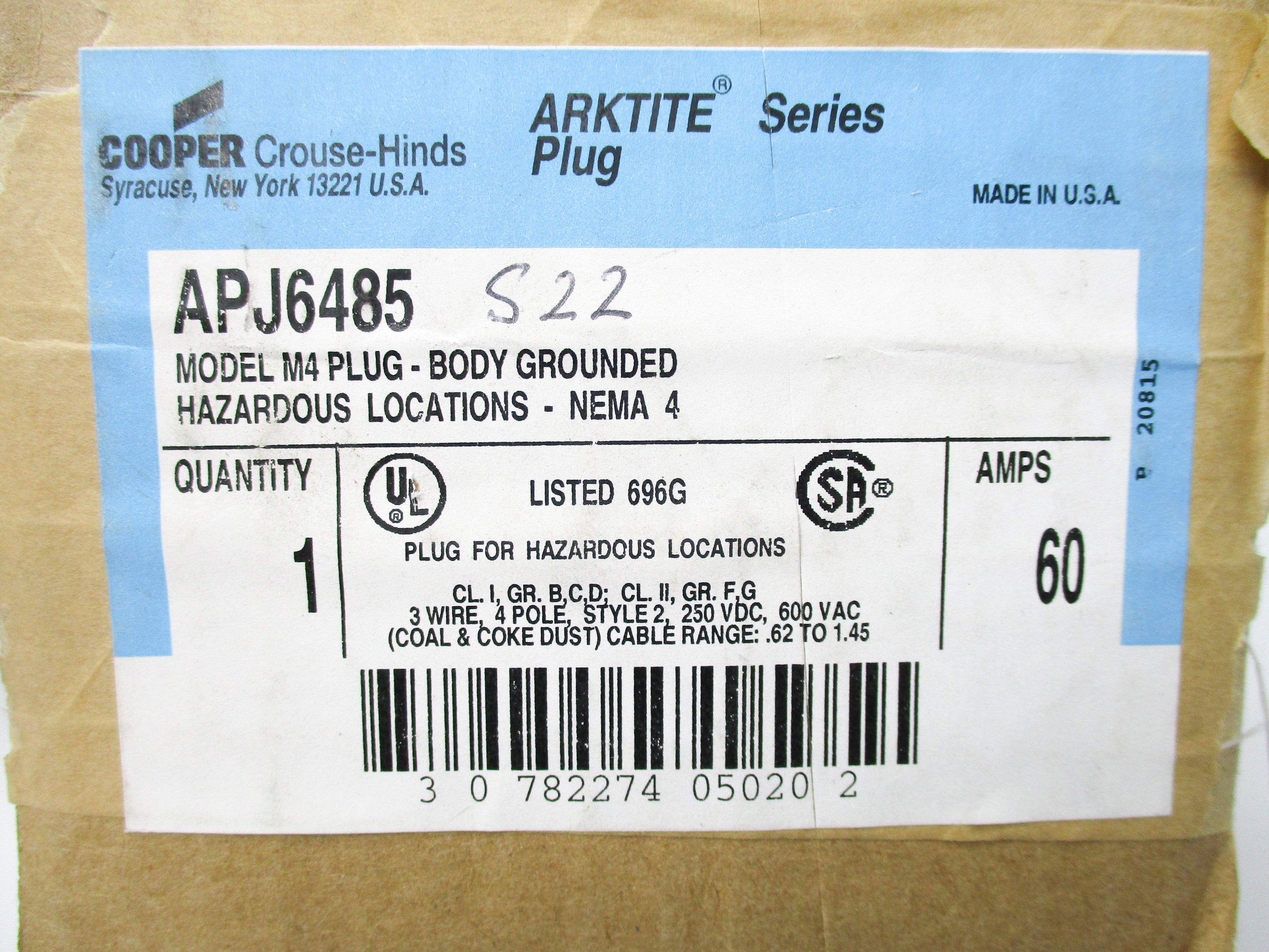 COOPER APJ6485 NSMP