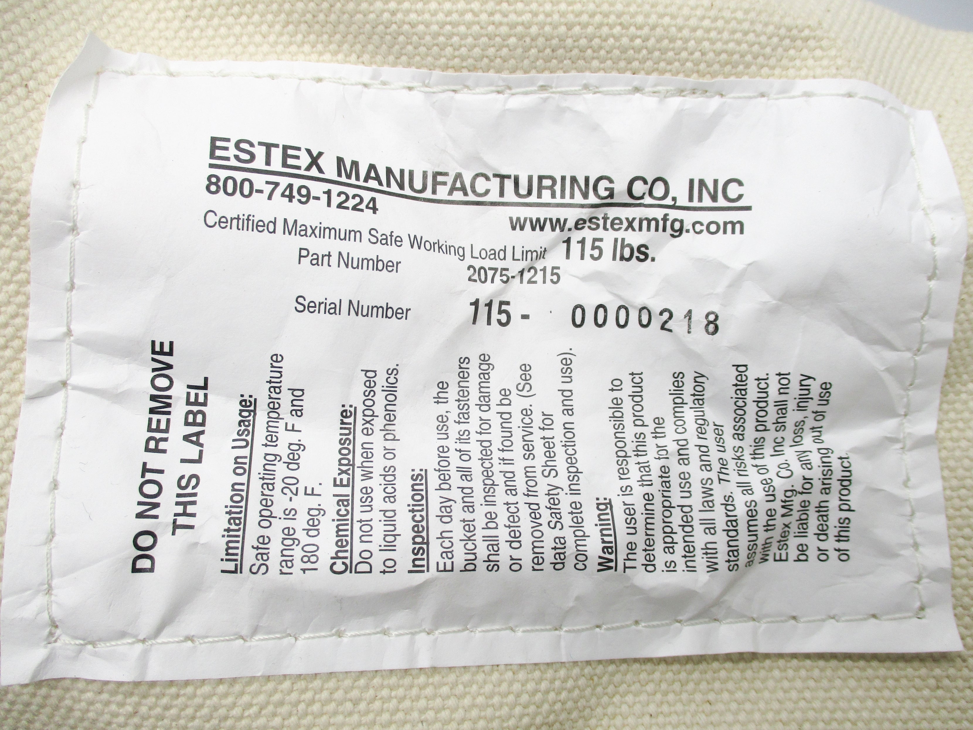 ESTEX 2075-1215 NSNP