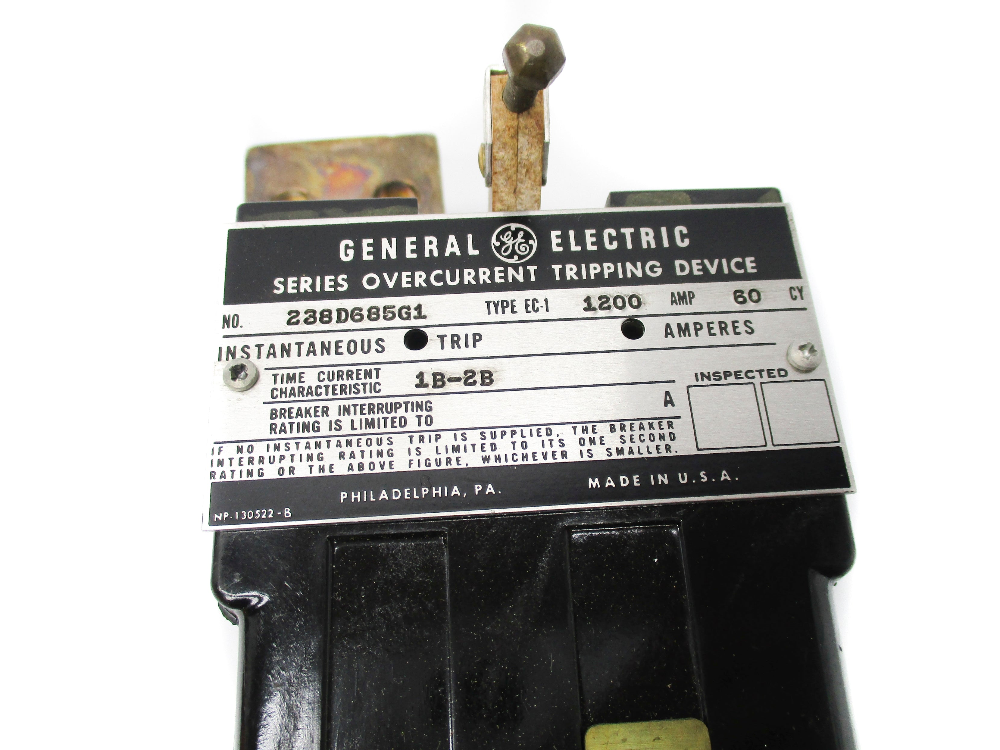 GENERAL ELECTRIC 238D685G1-1200A UNMP